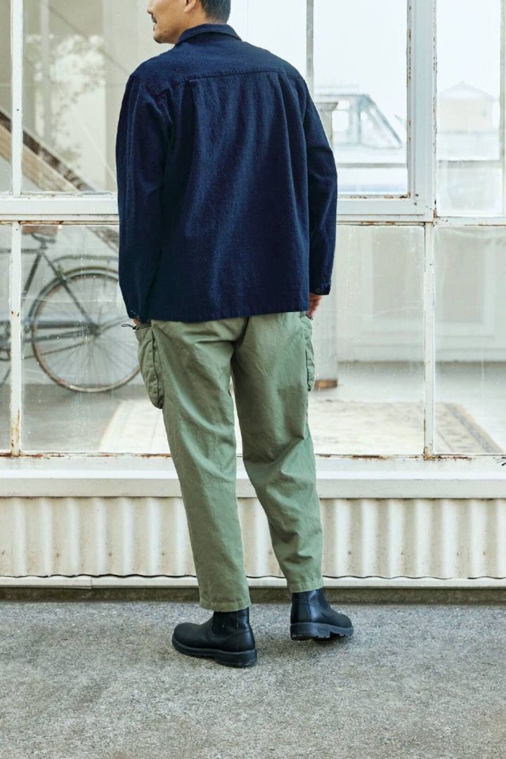 Japanese Brand Sunny Clouds Japan Indigo LS M/L Size US M / EU 48-50 / 2 - 10 Thumbnail
