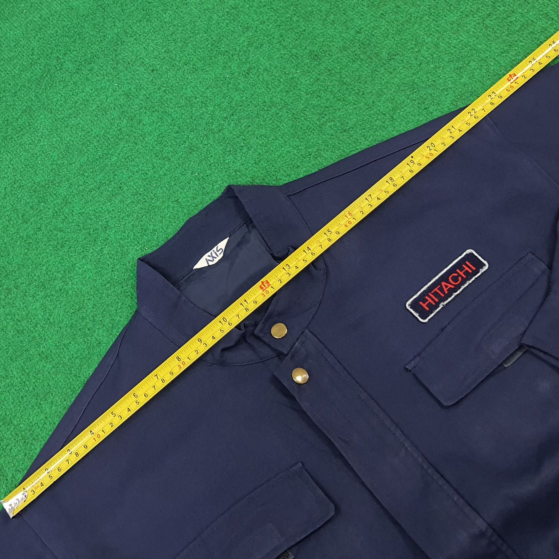 Japanese Brand × Vintage Vintage HITACHI Staff Japanese Brand Workwear Jacket Size US XL / EU 56 / 4 - 7 Thumbnail