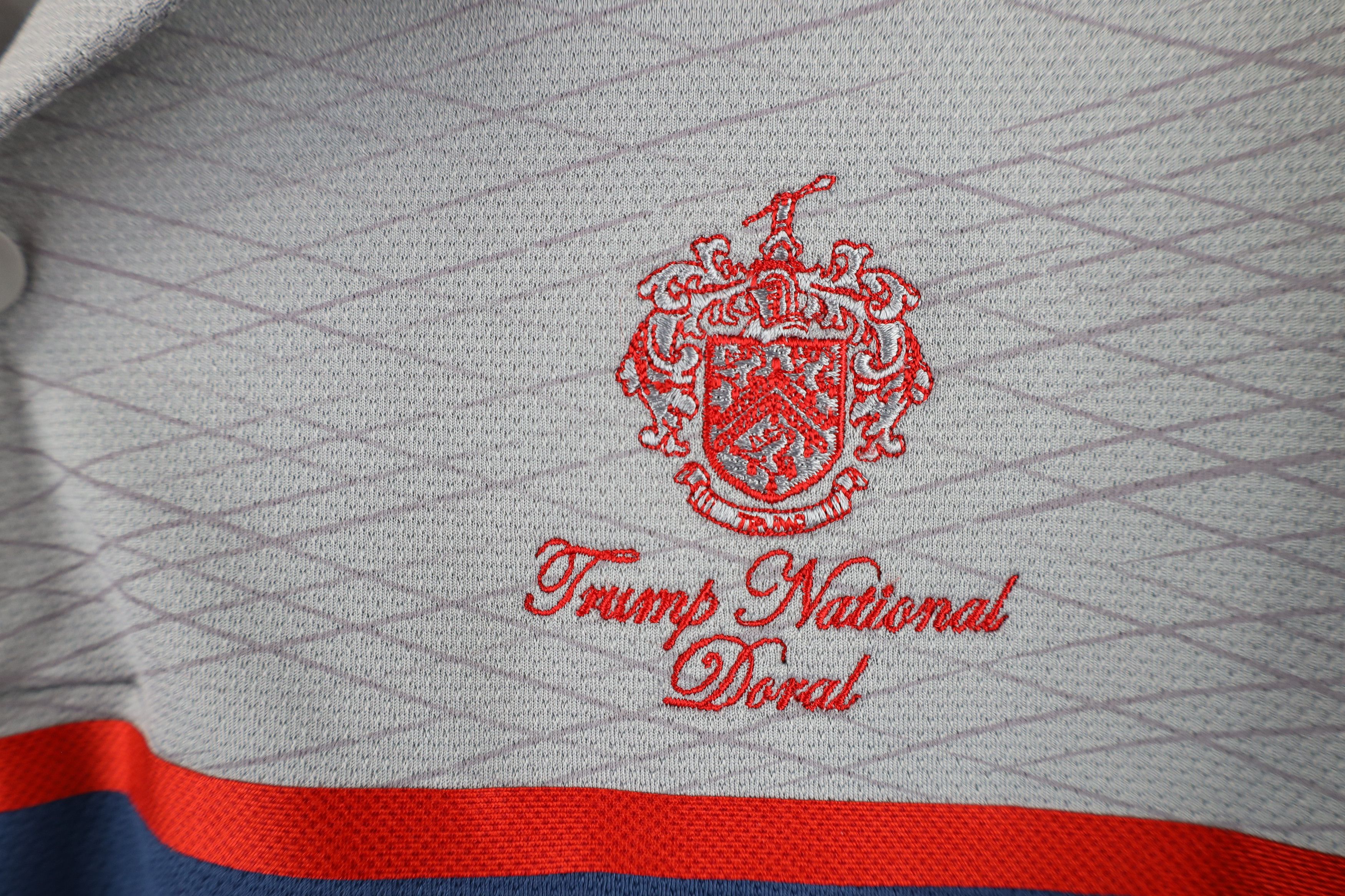 Adidas × Vintage Adidas Golf Trump National Doral Golf Course Polo Shirt Blue Size US XL / EU 56 / 4 - 5 Thumbnail