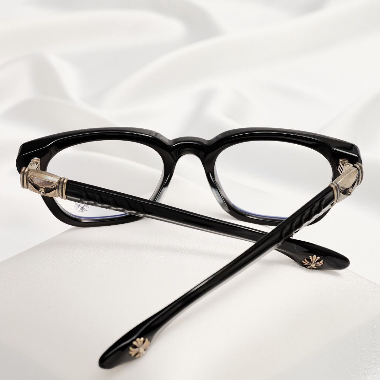 Chrome Hearts CHROME HEARTS WELL HELL YEAH BLACK GLASSES Size ONE SIZE - 6 Thumbnail