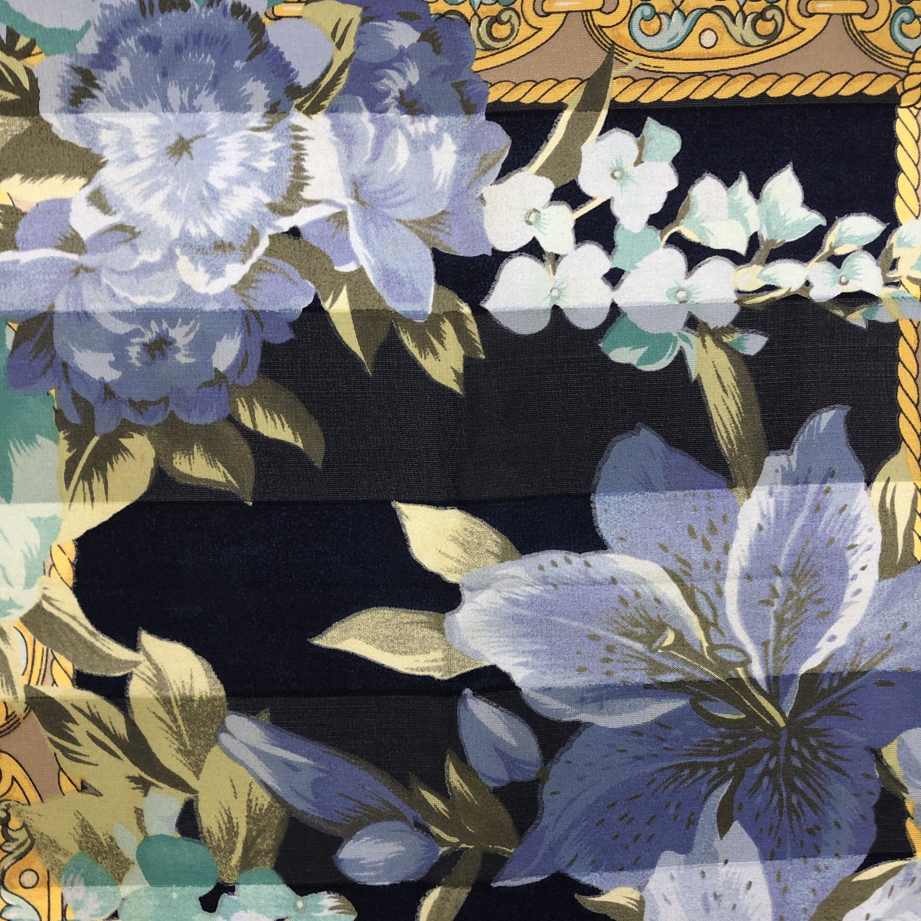 Other × Vintage Vintage La Fenice SILK Scarf Twill Stole Wraps Scarves Size ONE SIZE - 6 Thumbnail