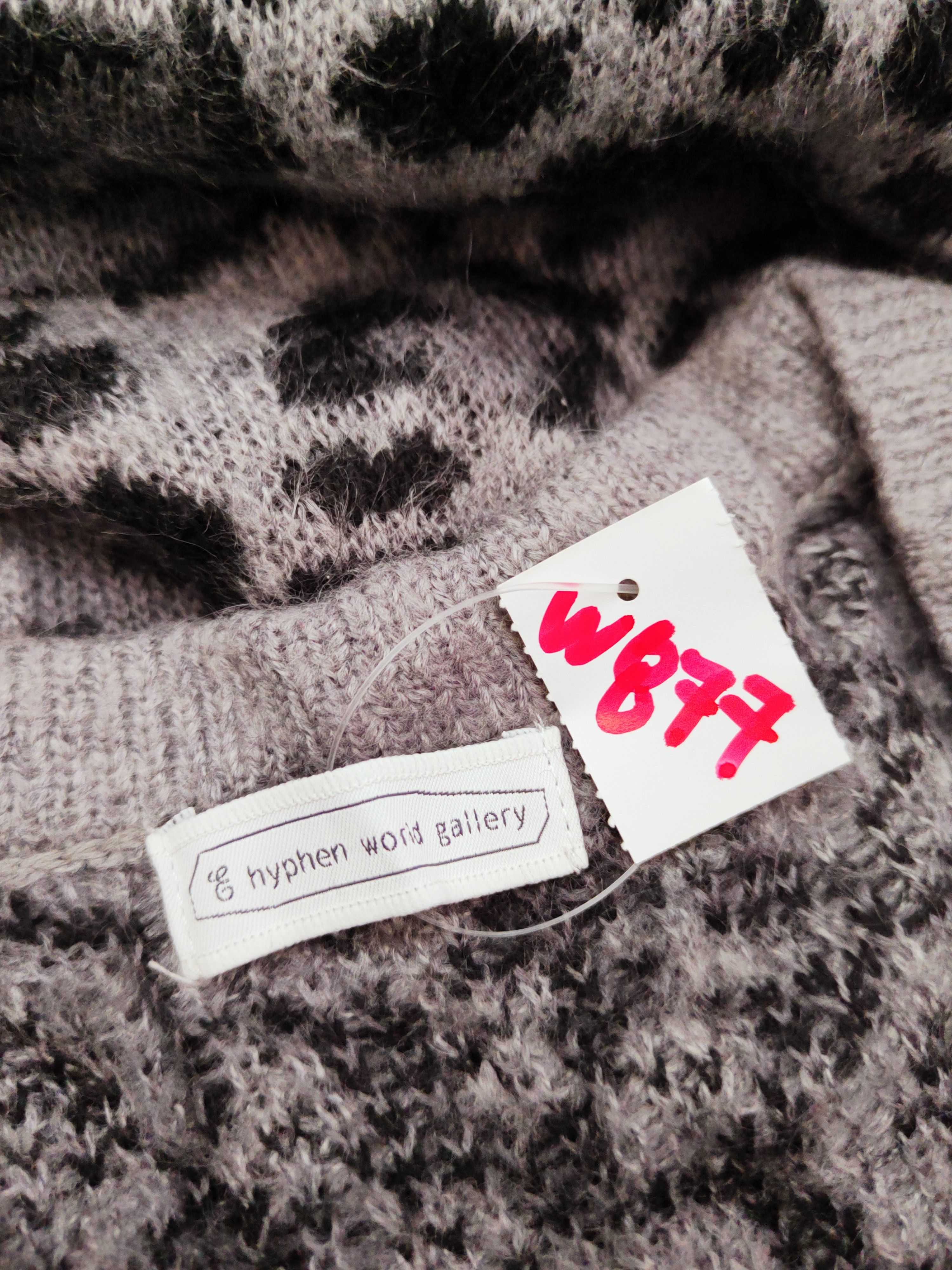 Homespun Knitwear E hypen world gallery Gray Knitwear Cardigan #W877 Size US M / EU 48-50 / 2 - 12 Thumbnail