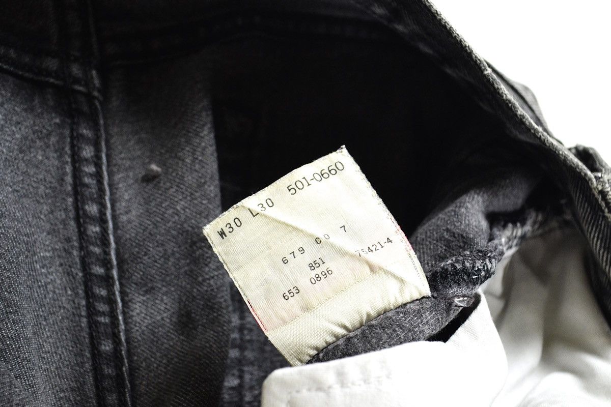 Levi's 90s Vintage Levis USA 501 Distressed Faded Denim Jeans Size US 30 / EU 46 - 15 Thumbnail