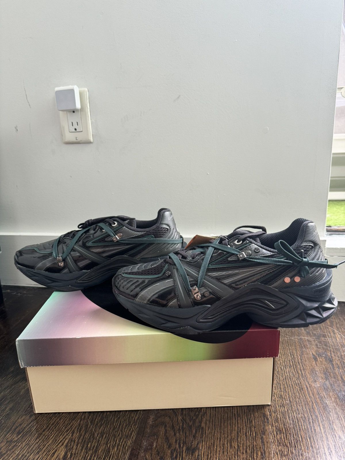 Andersson Bell × Asics Protoblast sneaker black/graphite grey Size US 9 / EU 42 - 7 Thumbnail