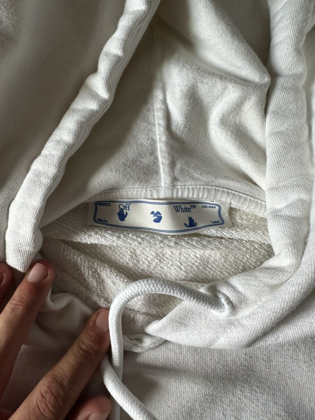 Off-White Off White rainbow cross logo hoodie Size US M / EU 48-50 / 2 - 5 Thumbnail