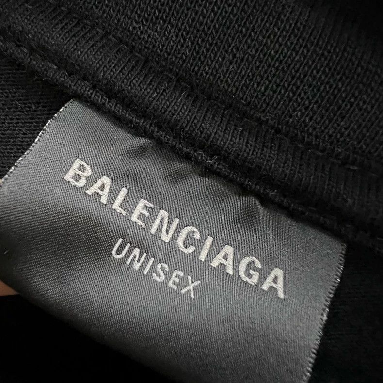 Balenciaga Balenciaga Black upside-down graphic printed short sleeves Size US XS / EU 42 / 0 - 2 Thumbnail