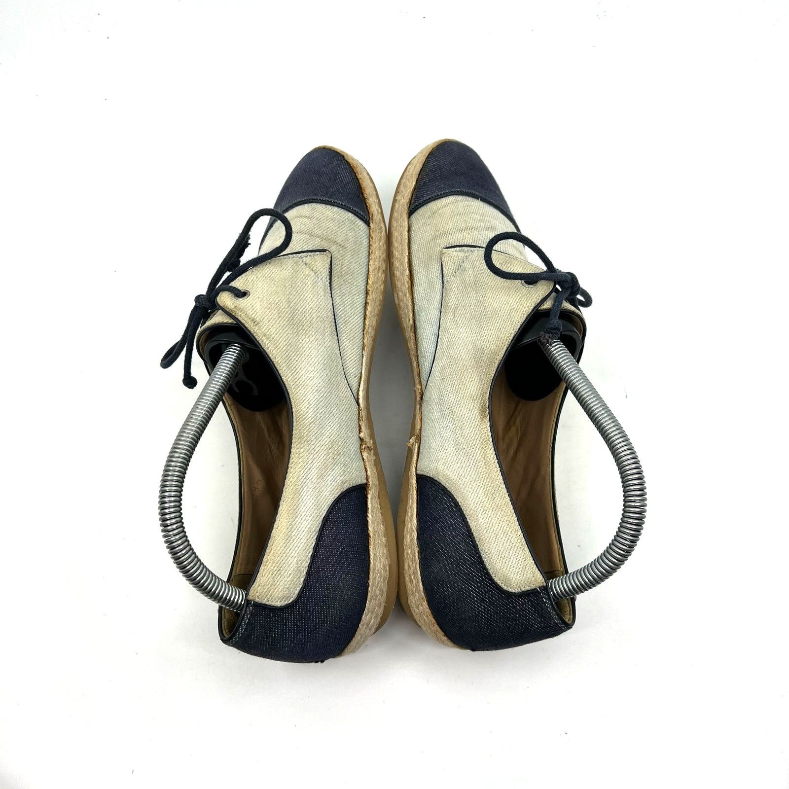 Tabitha Simmons Tabitha Simmons Dolly Two Tone Espadrille Sneakers 9.5 US Size US 9.5 / IT 39.5 - 6 Thumbnail