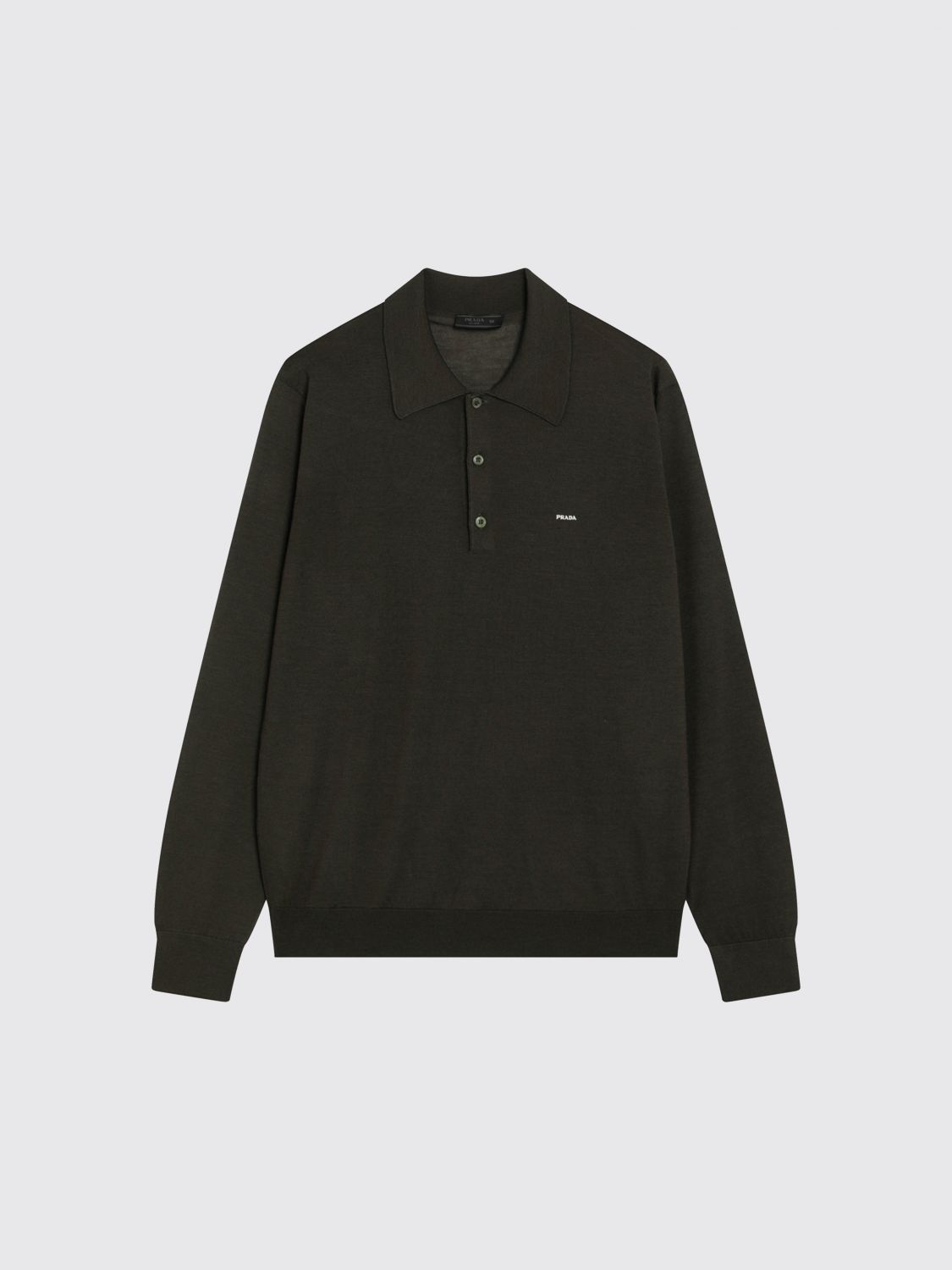 Prada Prada Polo Shirt Men Military Size US XL / EU 56 / 4 - 1 Preview