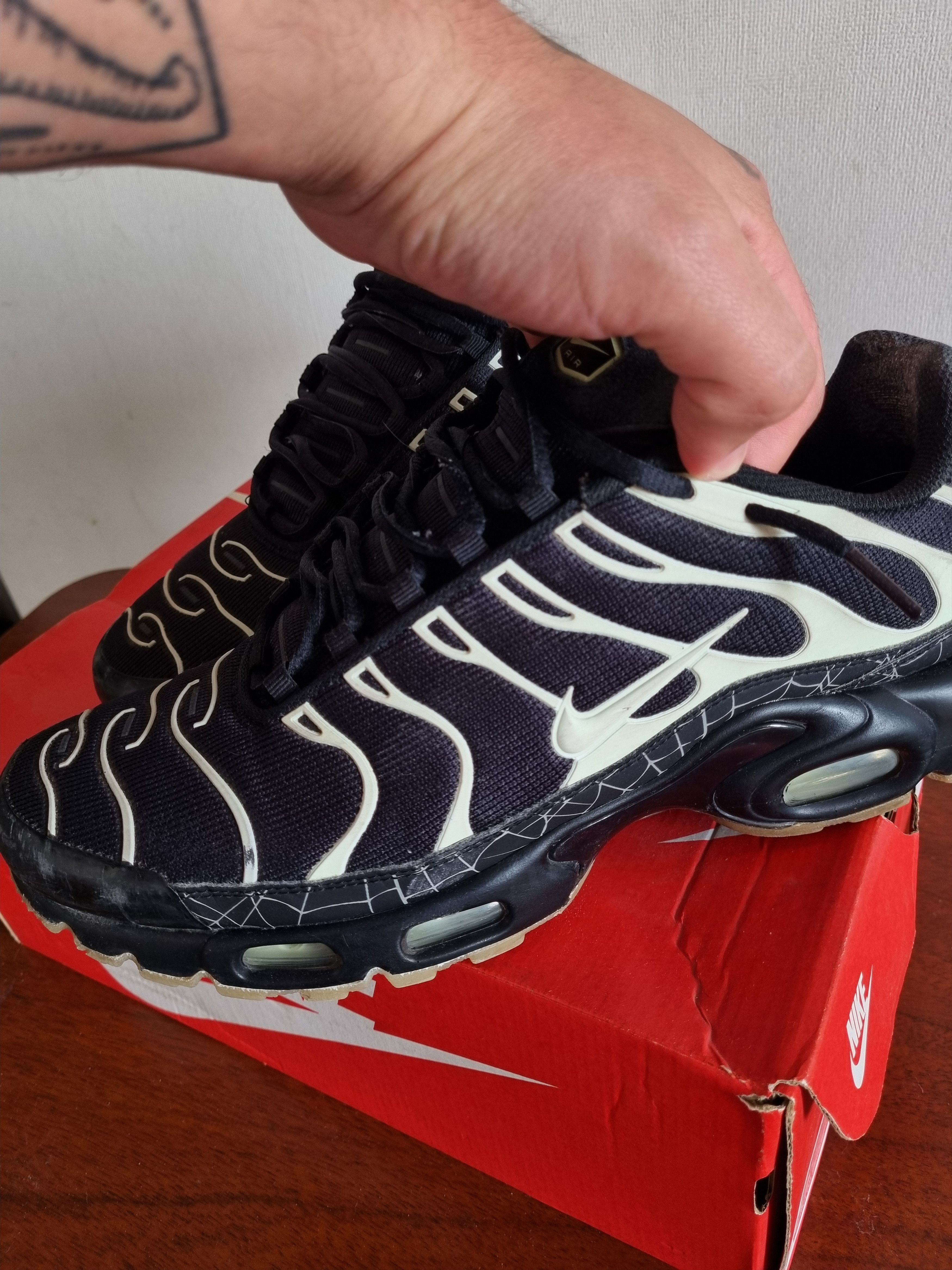 Nike RARE 2020 Nike air max plus TN "Spider web" drill Size US 12.5 / EU 45-46 - 4 Thumbnail
