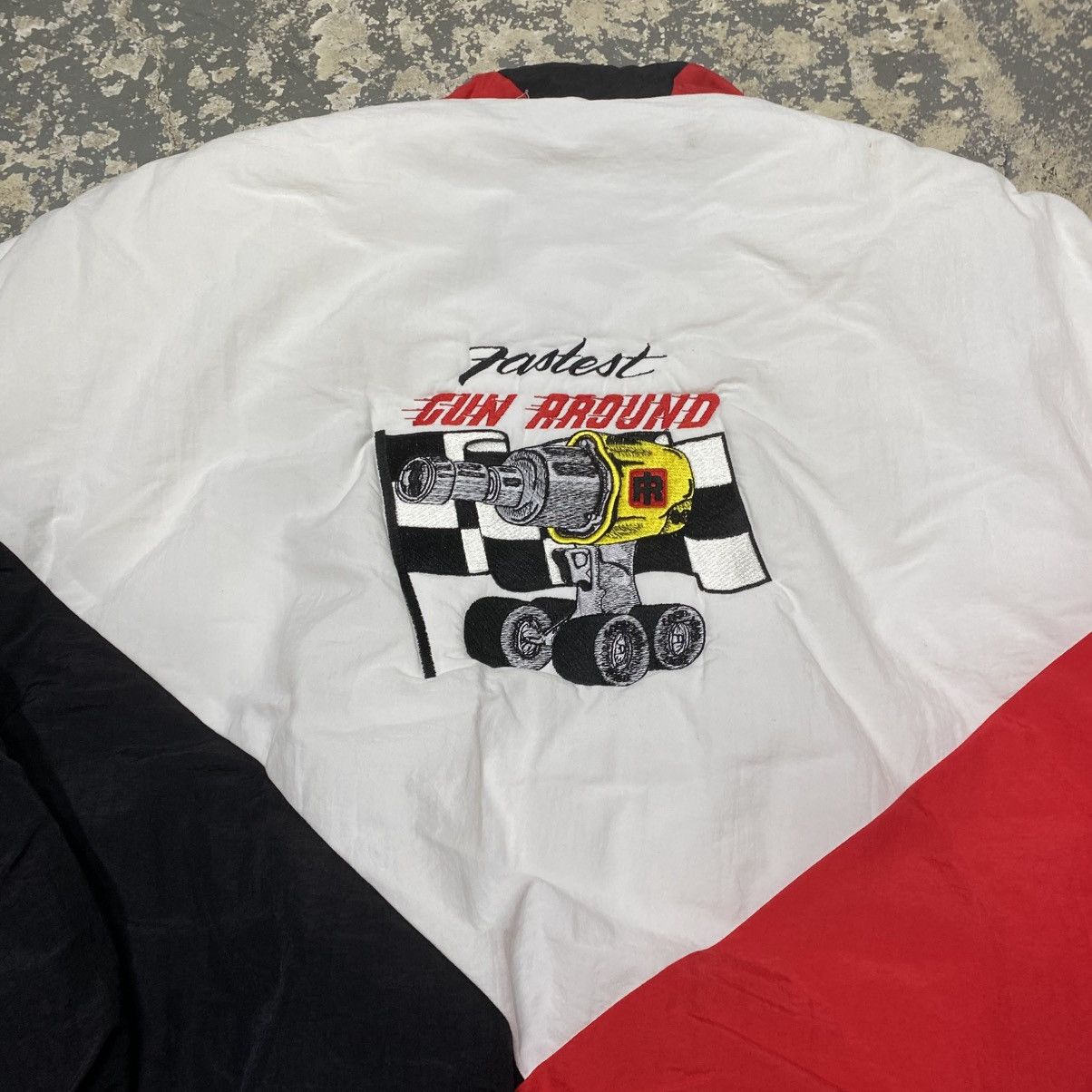 NASCAR × Vintage Vintage Fastest Gun Around Swingster Bomber Nascar Racing Ja Size US XL / EU 56 / 4 - 10 Thumbnail