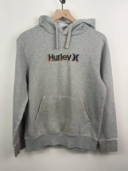 Hurley × Vintage Vintage 00's Y2K Hurley Embroidered Logo Sweatshirt Hoodie Size S Size US S / EU 44-46 / 1 - 1 Thumbnail