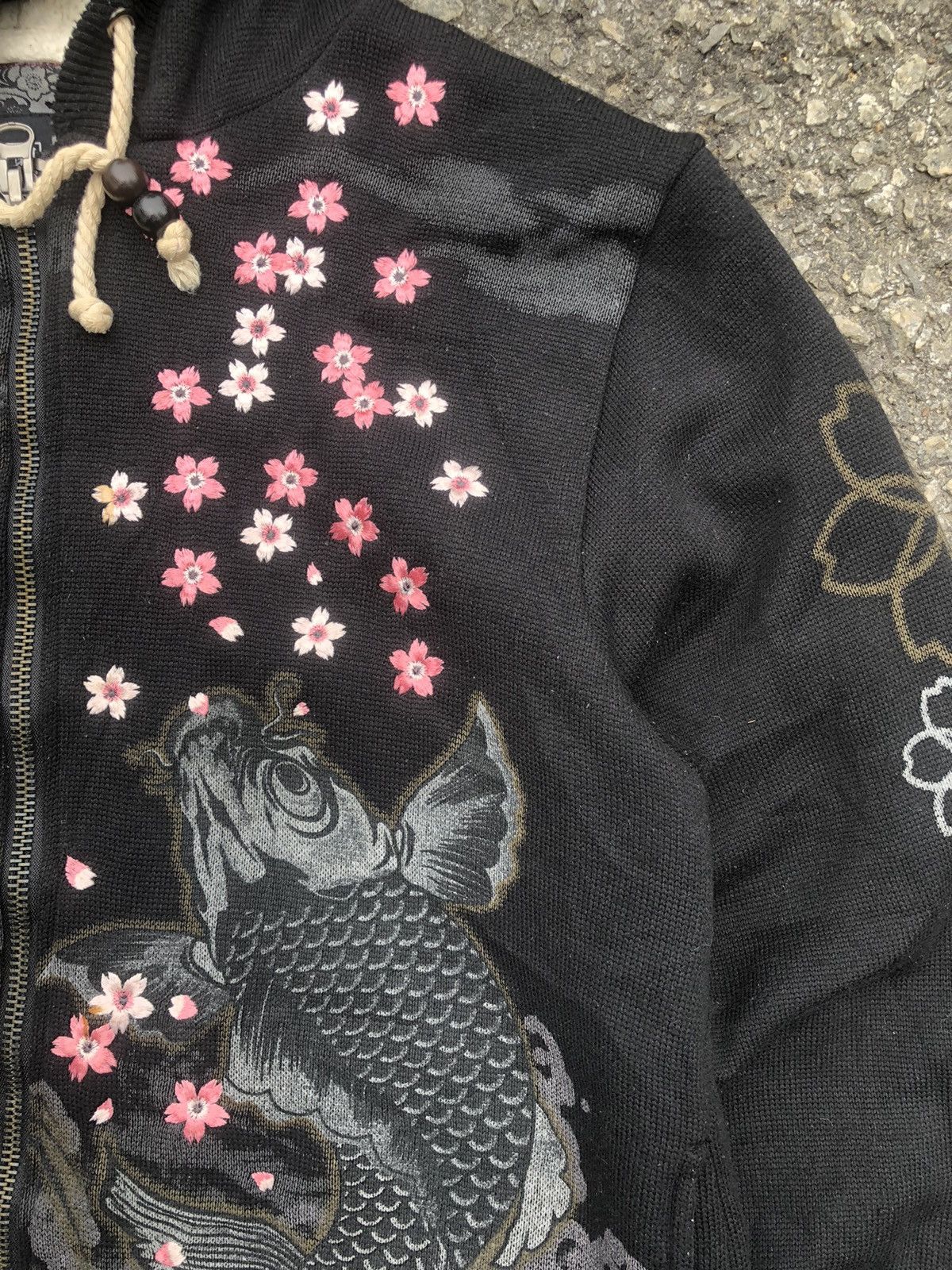 Japanese Brand RARE Vintage Overprint Embroidery Japanese Sukajan Hoodie Size US L / EU 52-54 / 3 - 10 Thumbnail