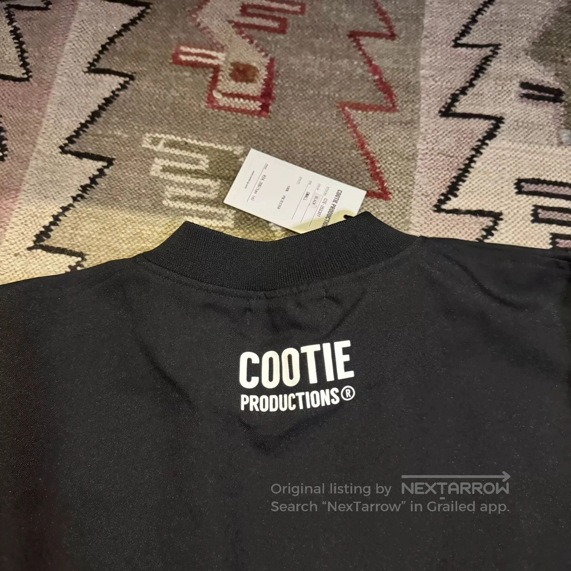 Japanese Brand Cootie Polyester Twill Football Top. Size US M / EU 48-50 / 2 - 4 Thumbnail