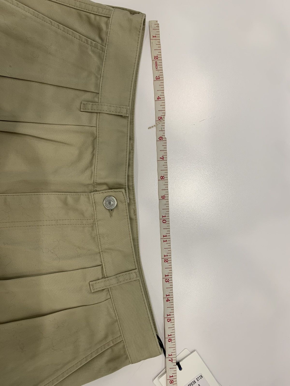 Celine chinos in cotton rinsed Size US 33 - 3 Thumbnail