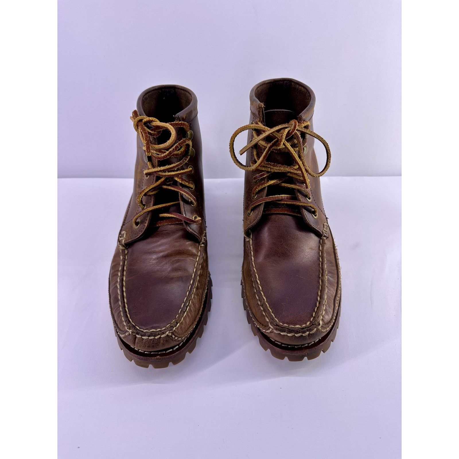 & Other Stories Vintage EastLand 1955 Edition Leather Winter Boots Size 9D Size US 9 / EU 42 - 6 Thumbnail