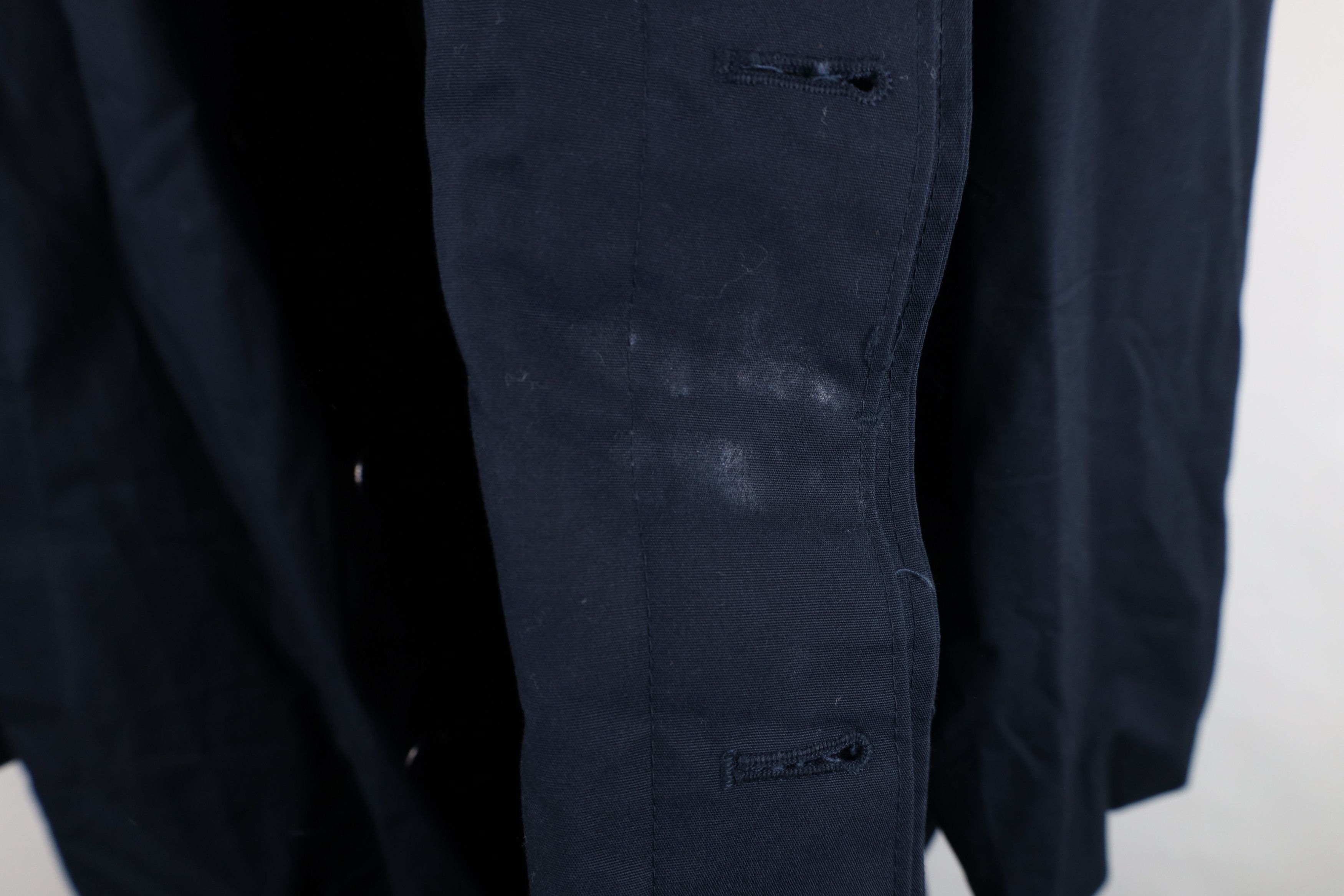 Vintage Vintage 70s Streetwear Lined Trench Coat Rain Jacket Blue Size US XXL / EU 58 / 5 - 10 Thumbnail