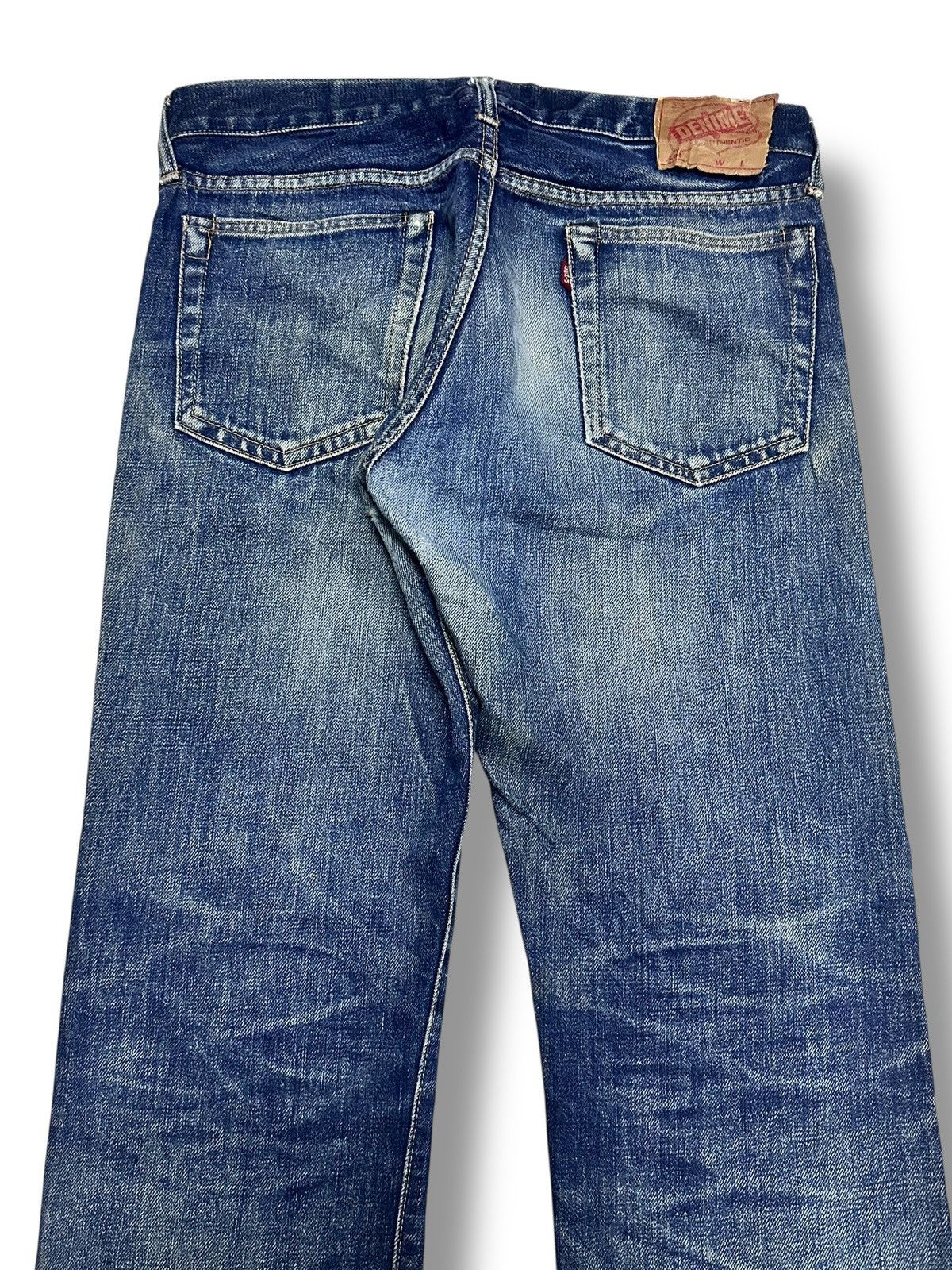 Denime × Japanese Brand × Vintage Denime 80's Vintage Wideleg Jeans With Mudwash Stye Size US 32 / EU 48 - 6 Thumbnail