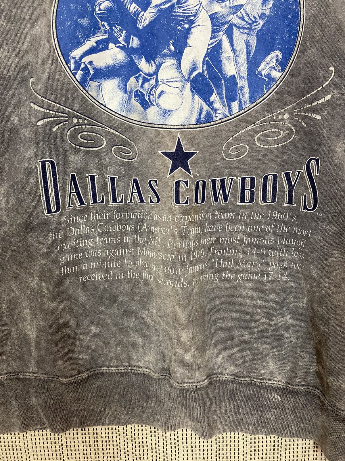 NFL × Nutmeg ‼️VINTAGE DALLAS COWBOYS FOOTBALL NFL TEAM SWEATSHIRT Size US L / EU 52-54 / 3 - 6 Thumbnail