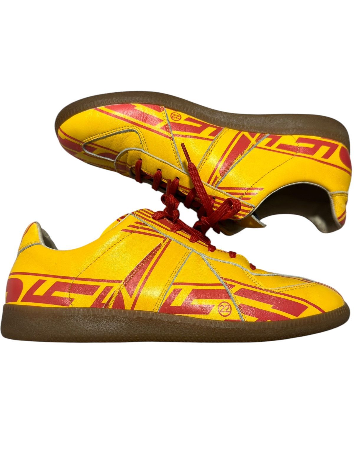 Maison Margiela Maison Margiela SS2008 DHL GAT Army Trainer | Grailed