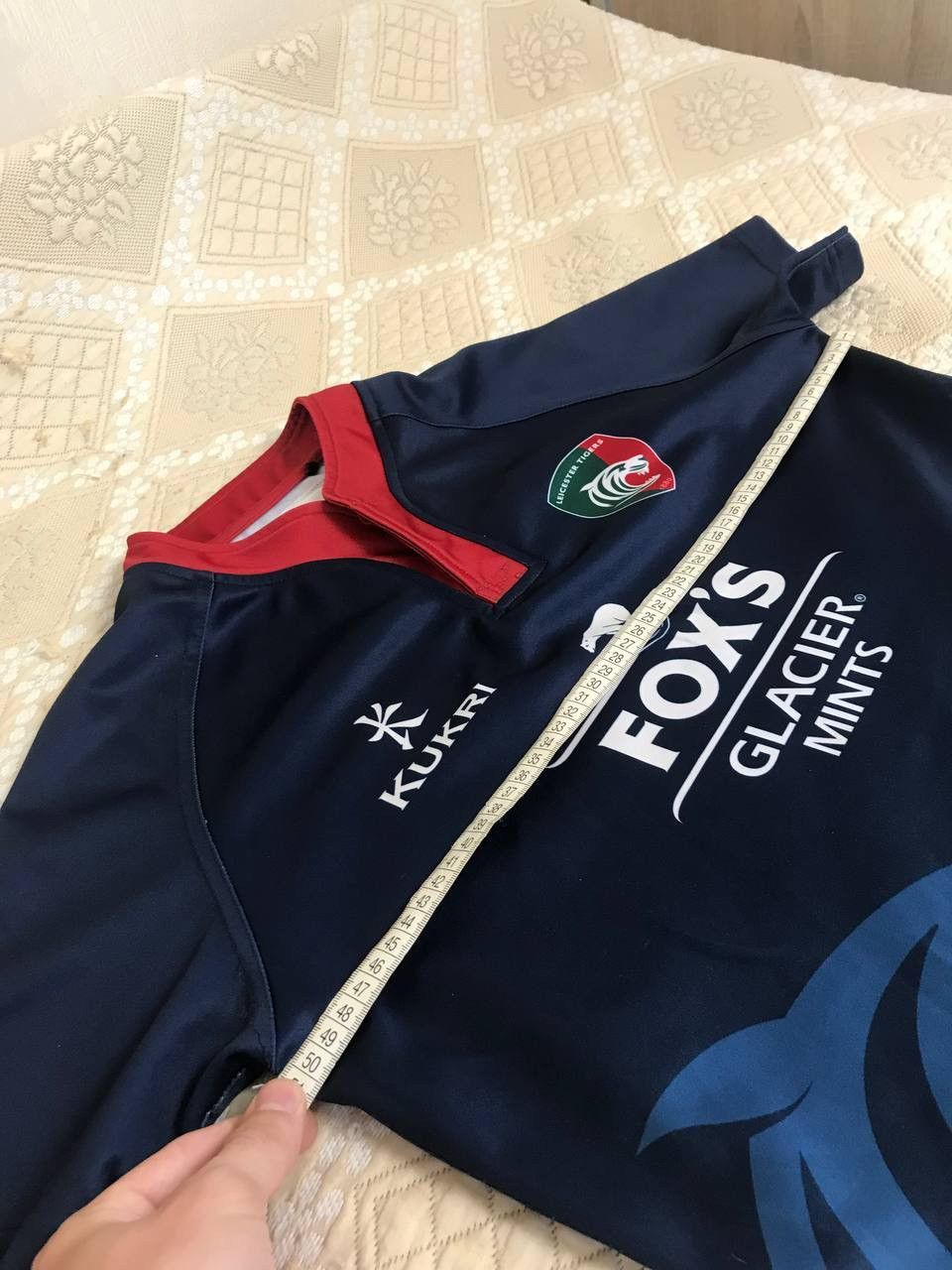 Vintage 🔥 Leicester Tigers Kukri 2018 2019 Jersey Rugby T Shirt Size US S / EU 44-46 / 1 - 12 Thumbnail