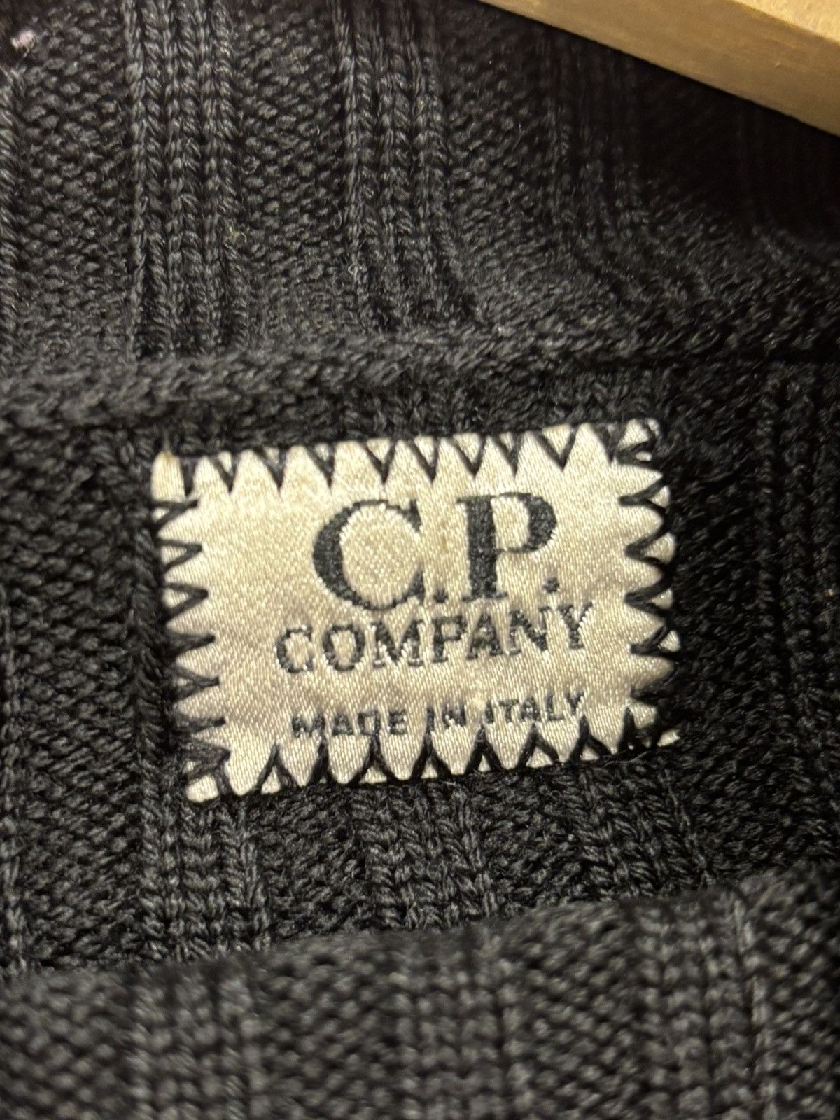 C.P. Company CP Company Ribbed Knit Sweater Size US XL / EU 56 / 4 - 4 Thumbnail