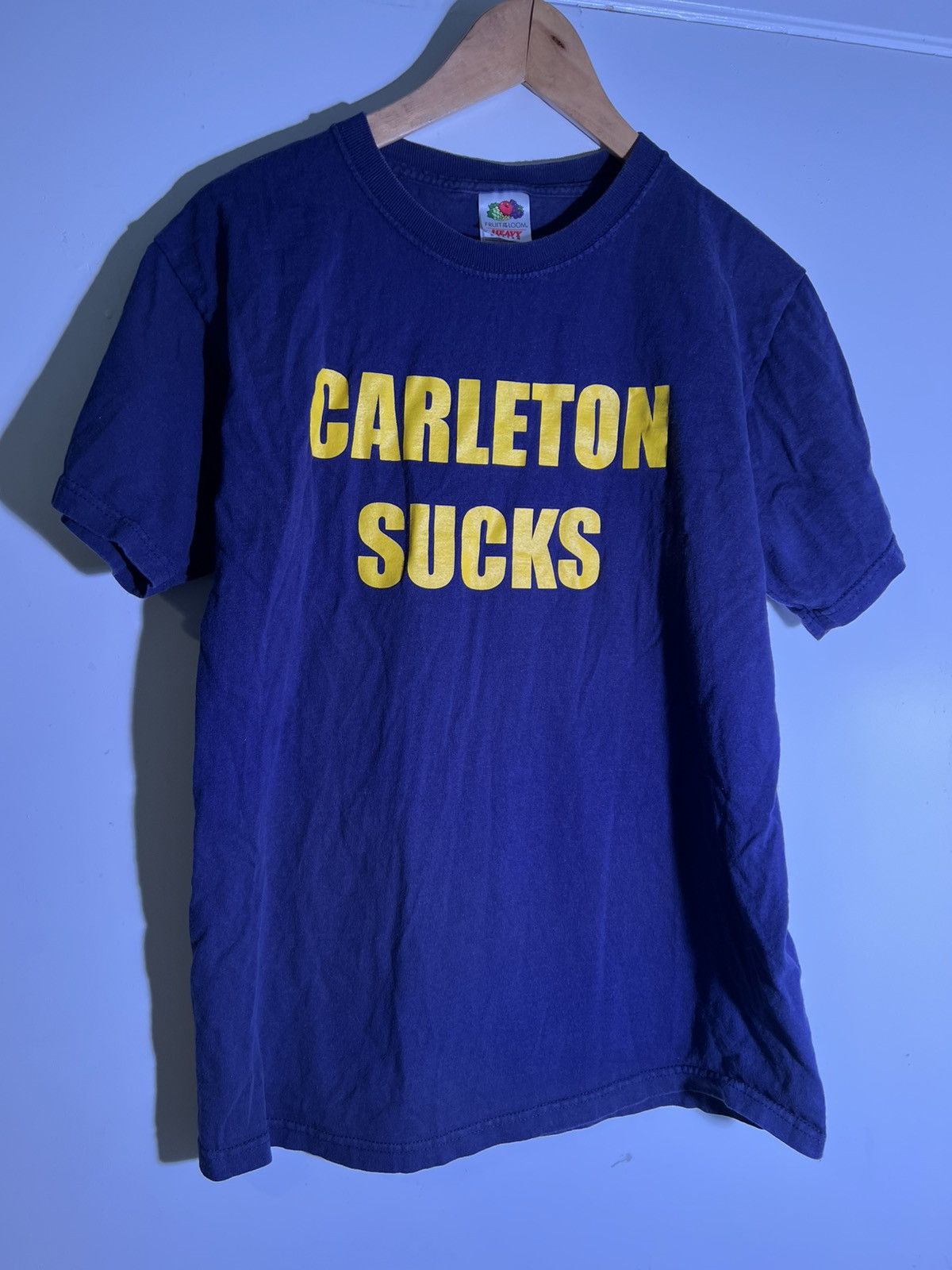 Vintage 90’s 2000’sY2K Vintage Carleton Sucks Fresh Prince Retro Tee Size US M / EU 48-50 / 2 - 1 Thumbnail