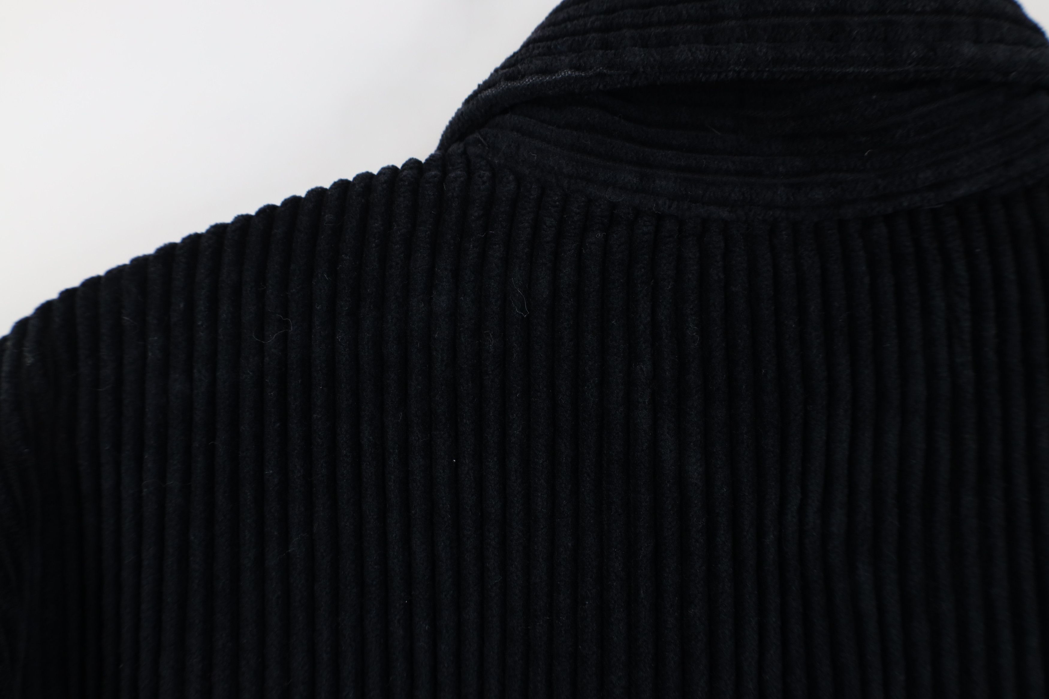 Vintage Vintage 90s Y2K Babydoll Full Zip Corduroy Jacket Black Size S / US 4 / IT 40 - 10 Thumbnail