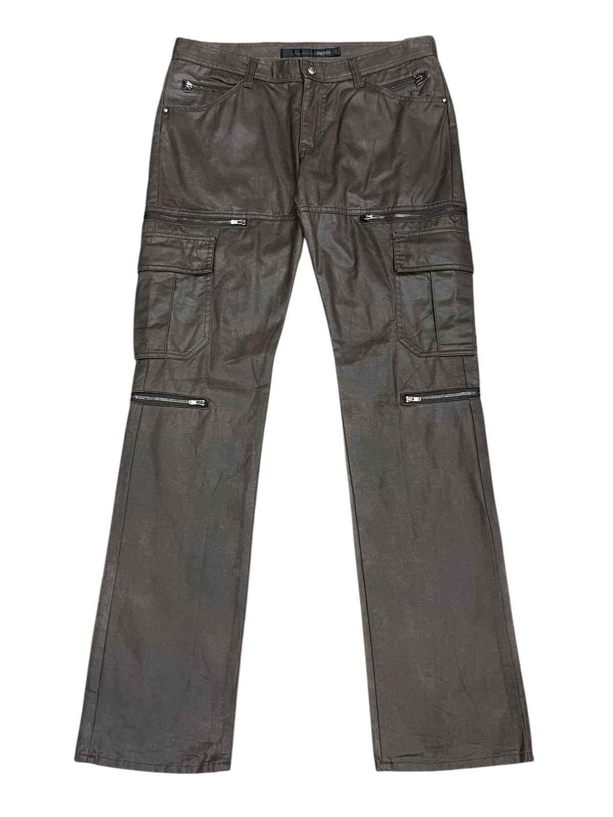 Schlussel SCHLÜSSEL Waxed Cotton Multi-Pocket Cargo Pants - W30" Size US 30 / EU 46 - 1 Thumbnail