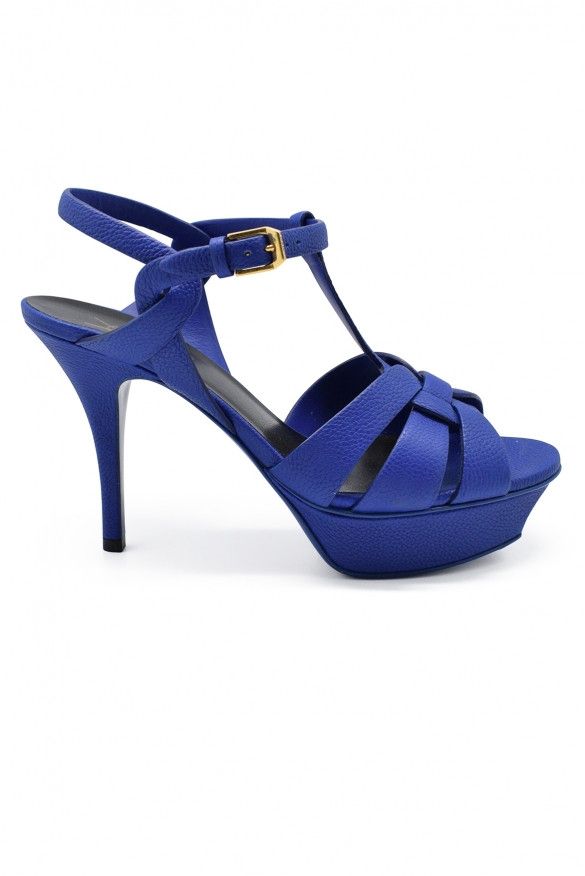 Saint Laurent Paris Tribute sandals Size US 5.5 / IT 35.5 - 1 Thumbnail