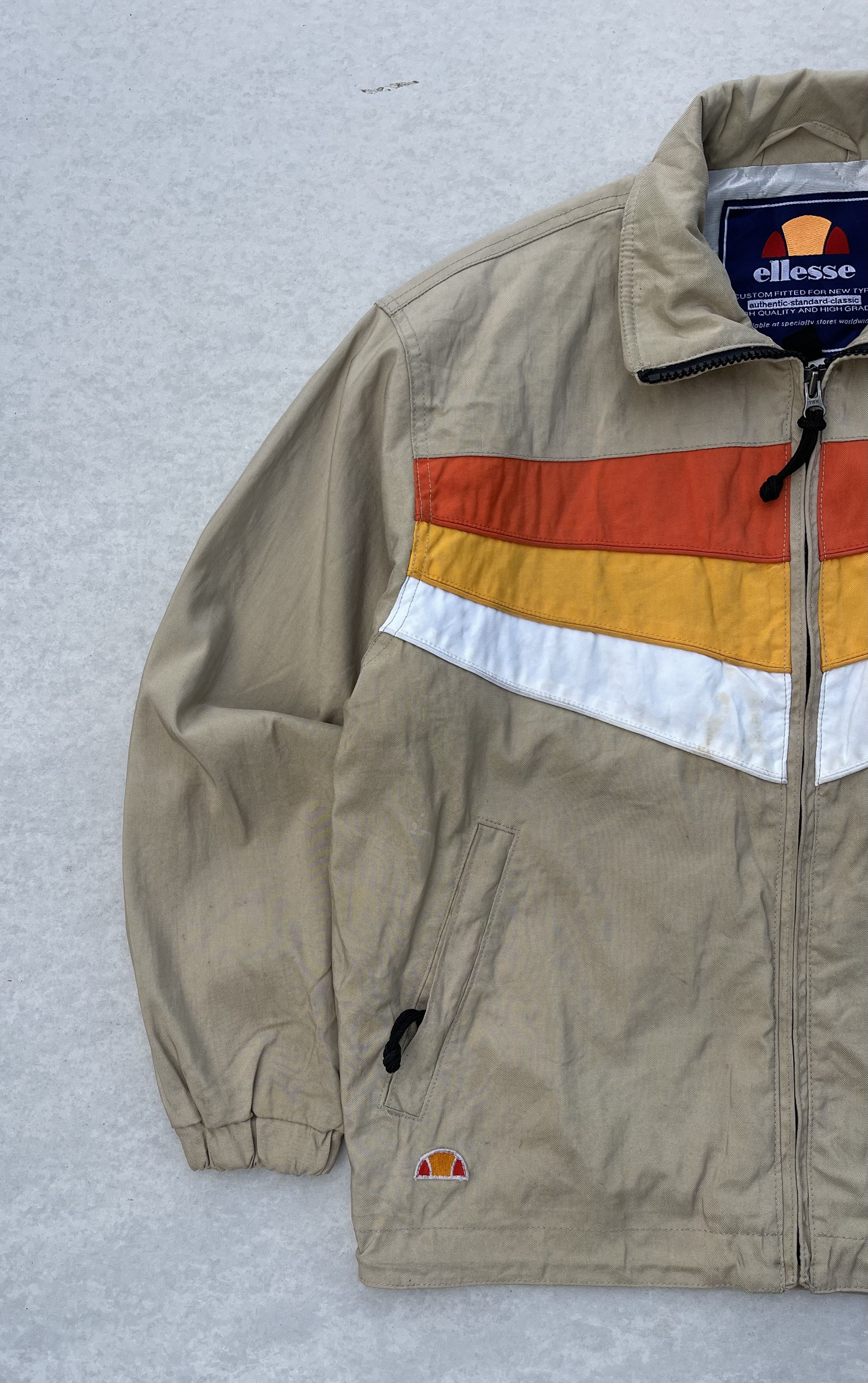 Ellesse × Vintage 🔥Vintage 90s Ellesse Skateboards Jacket Zip Up Size US M / EU 48-50 / 2 - 4 Thumbnail