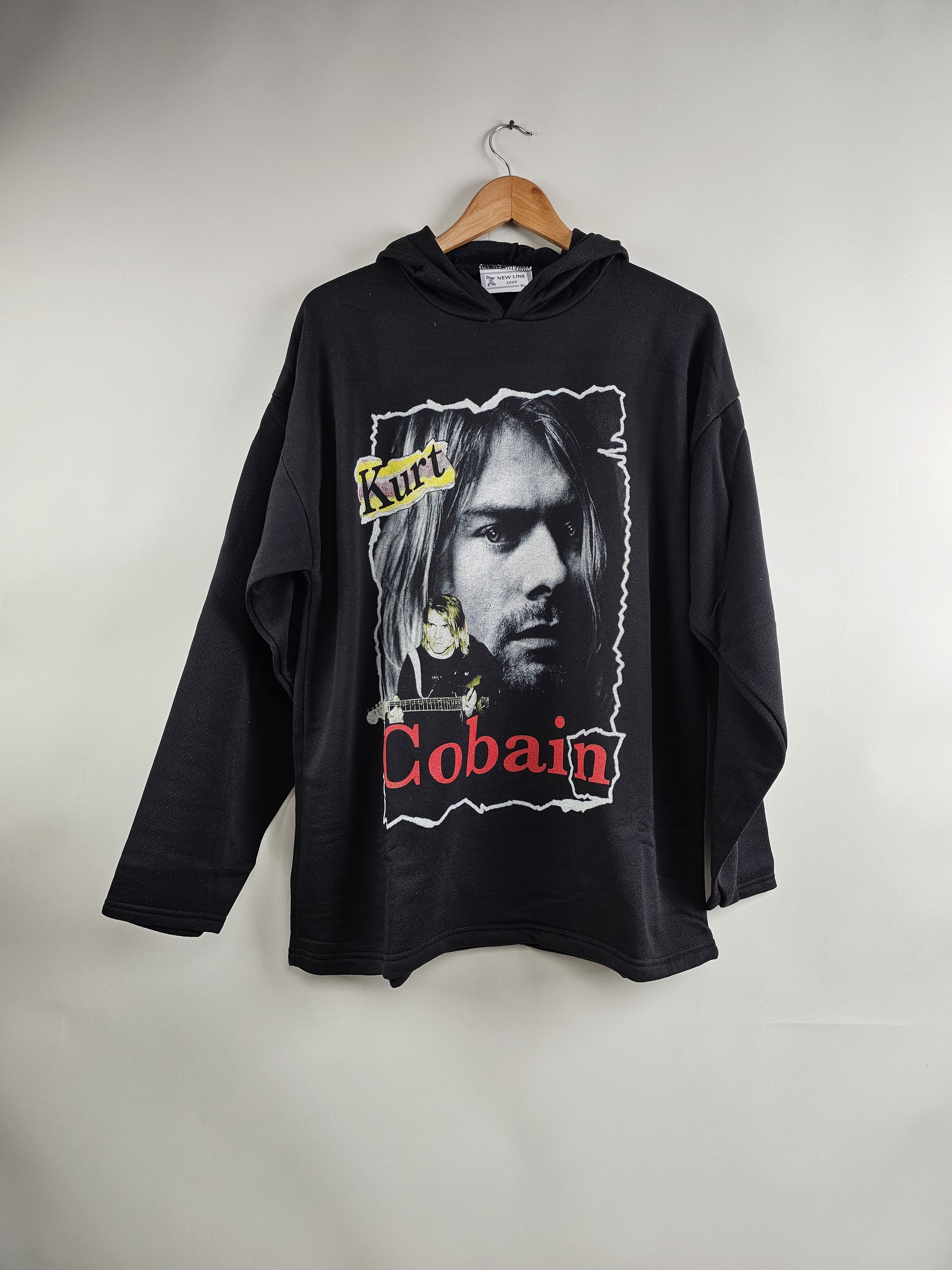 Band Tees × Nirvana × Vintage 90s Nirvana Kurt Cobain Suicide 