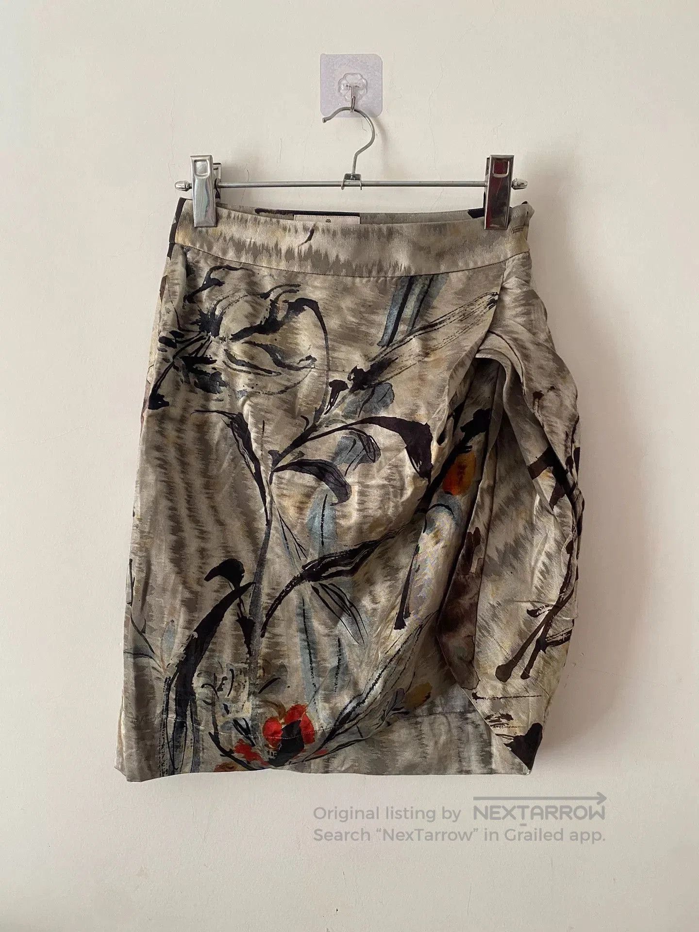 Vivienne Westwood vivienne westwood green ink print skirt. Size 37" - 1 Thumbnail