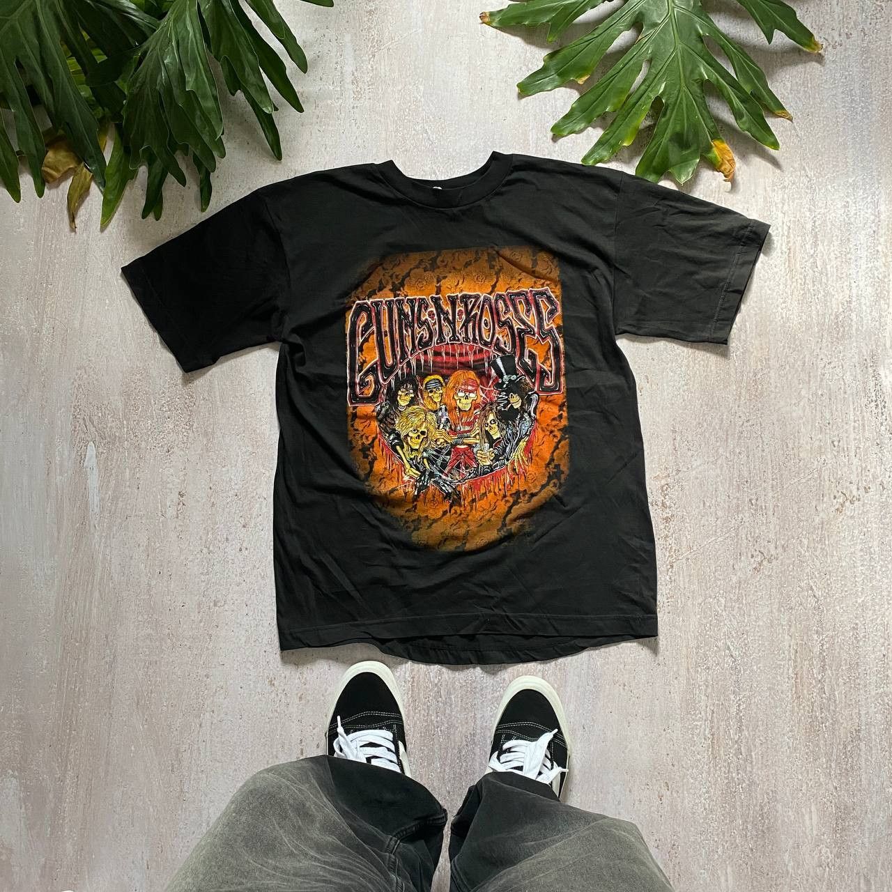 Guns N' Roses VINTAGE 90S GUNS N ROSES AMAZING BAND ROCK T SHIRT 41 Size US L / EU 52-54 / 3 - 1 Thumbnail