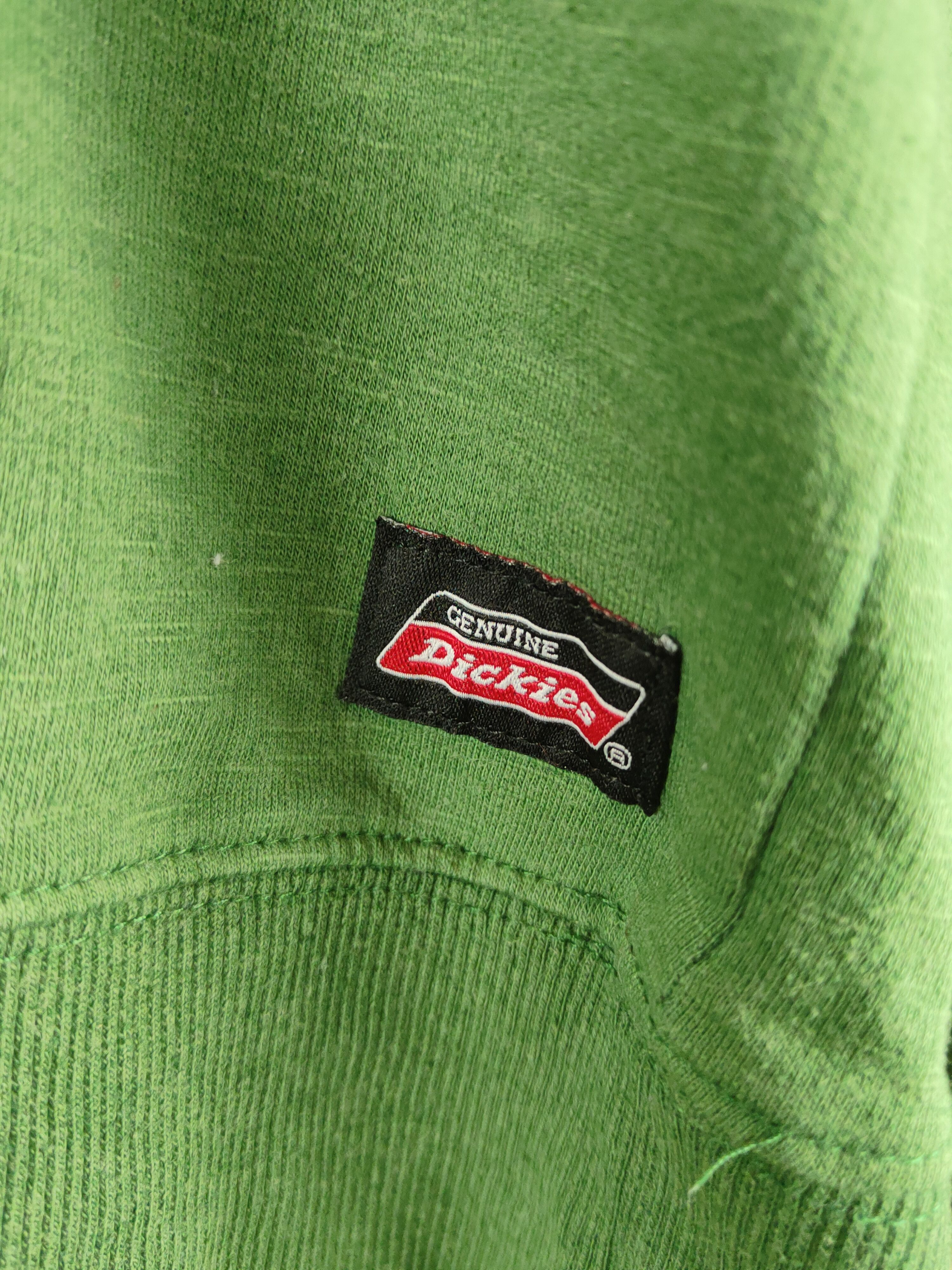 Dickies DL Dickies vintage Green Hoodie Sweatshirts #S2884 Size US L / EU 52-54 / 3 - 6 Thumbnail