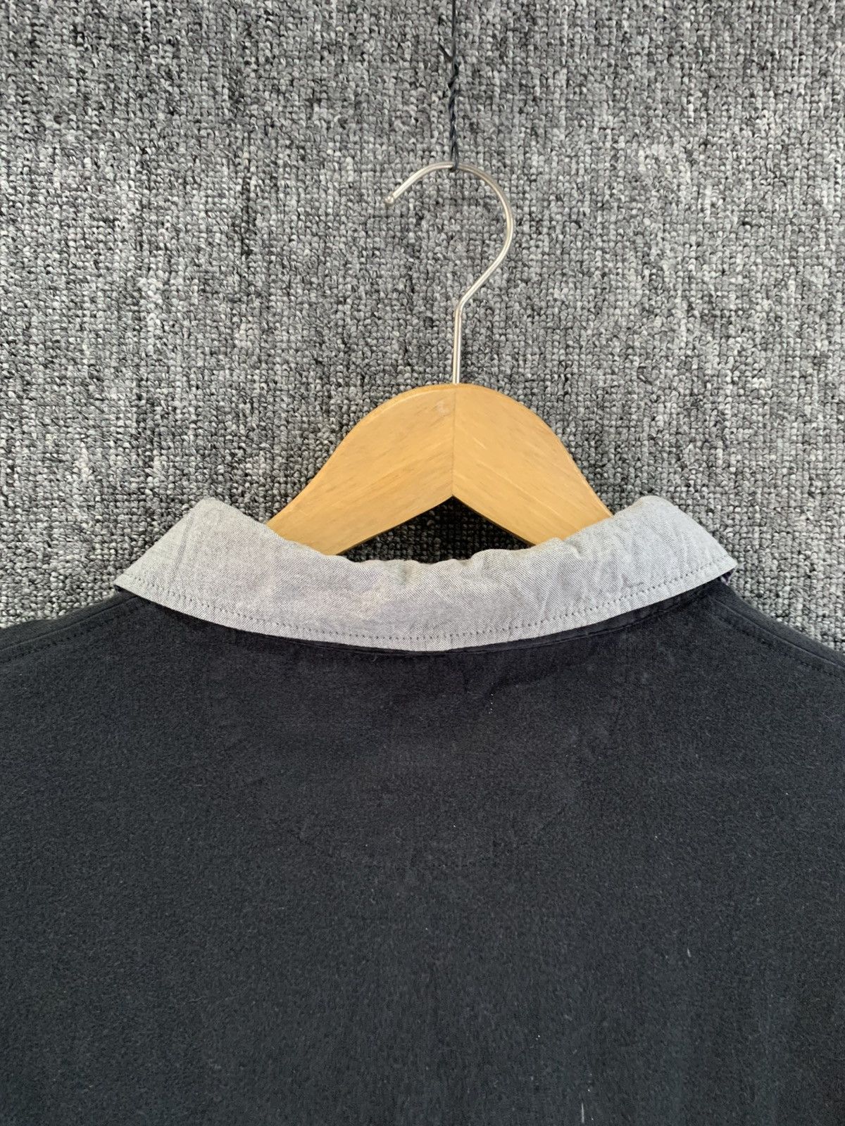 BEANPOLE × Vintage Bean Pole Vtg 90s Style Double Layer Black Long Sleeve Size US L / EU 52-54 / 3 - 6 Thumbnail