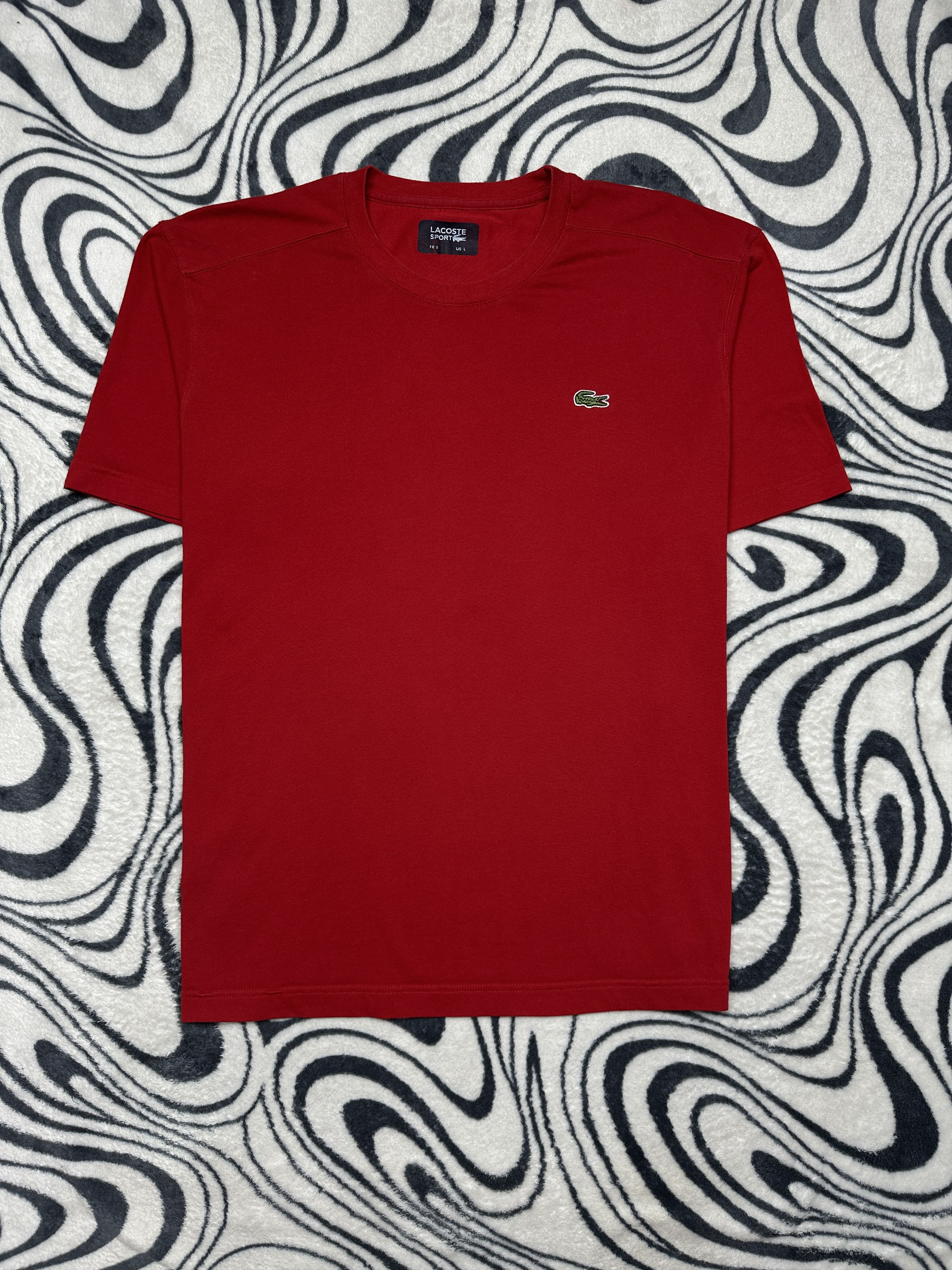 Lacoste Lacoste Mens Crew Neck T-Shirt Tee Size US L / EU 52-54 / 3 - 1 Thumbnail