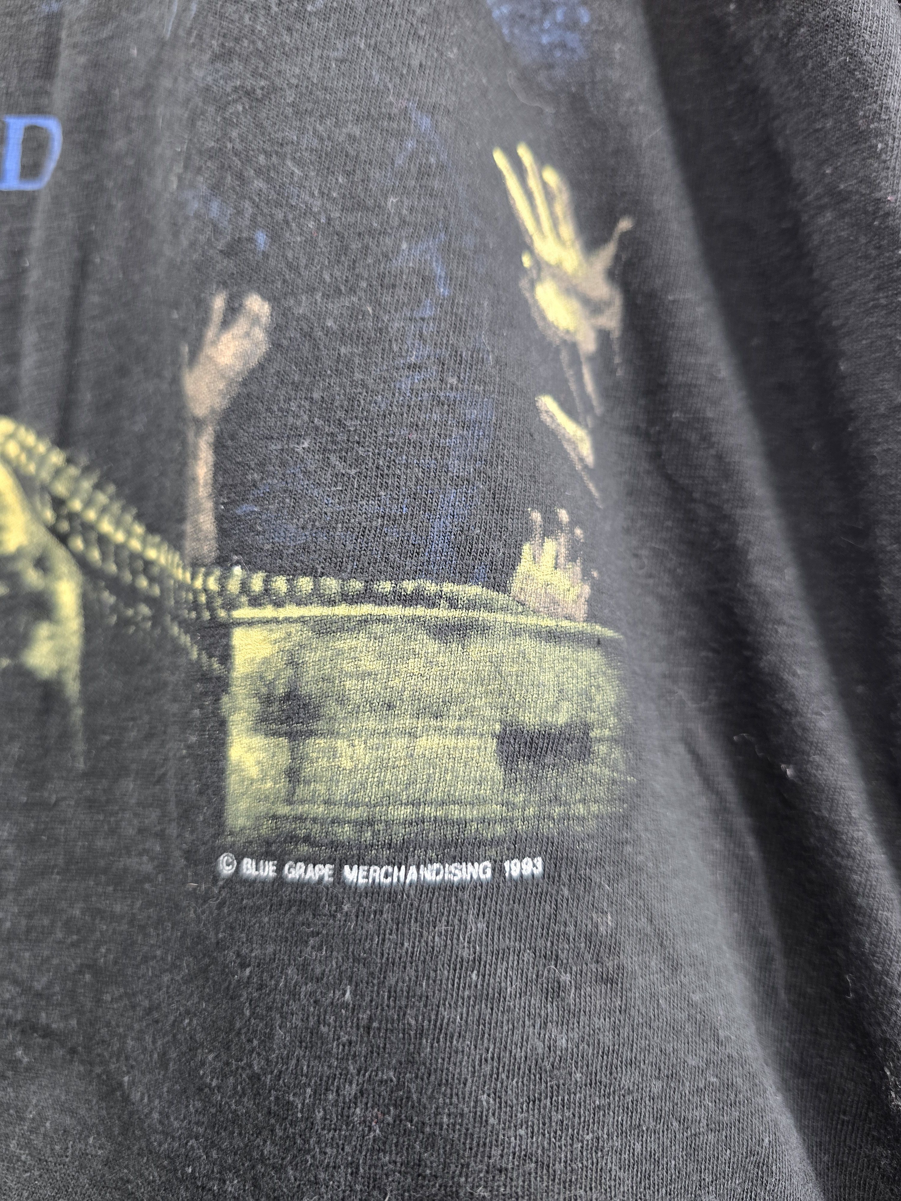 Band Tees × Vintage 1994 Sepultura Chaos AD XL 22.5" 29" Size US XL / EU 56 / 4 - 4 Thumbnail