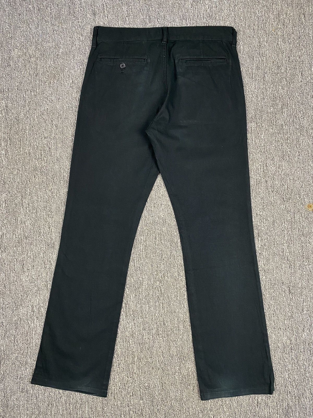 Yohji Yamamoto Yohji Yamamoto Ined Homme Straight Black Pant Size US 32 / EU 48 - 9 Thumbnail