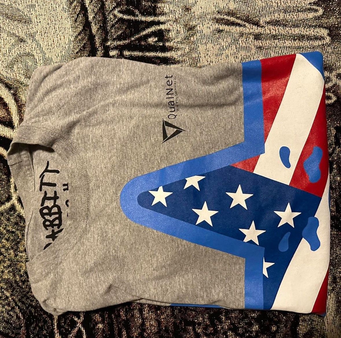 Asspizza Babbitt Revived 4th of July American Flag Star Size US XL / EU 56 / 4 - 5 Thumbnail