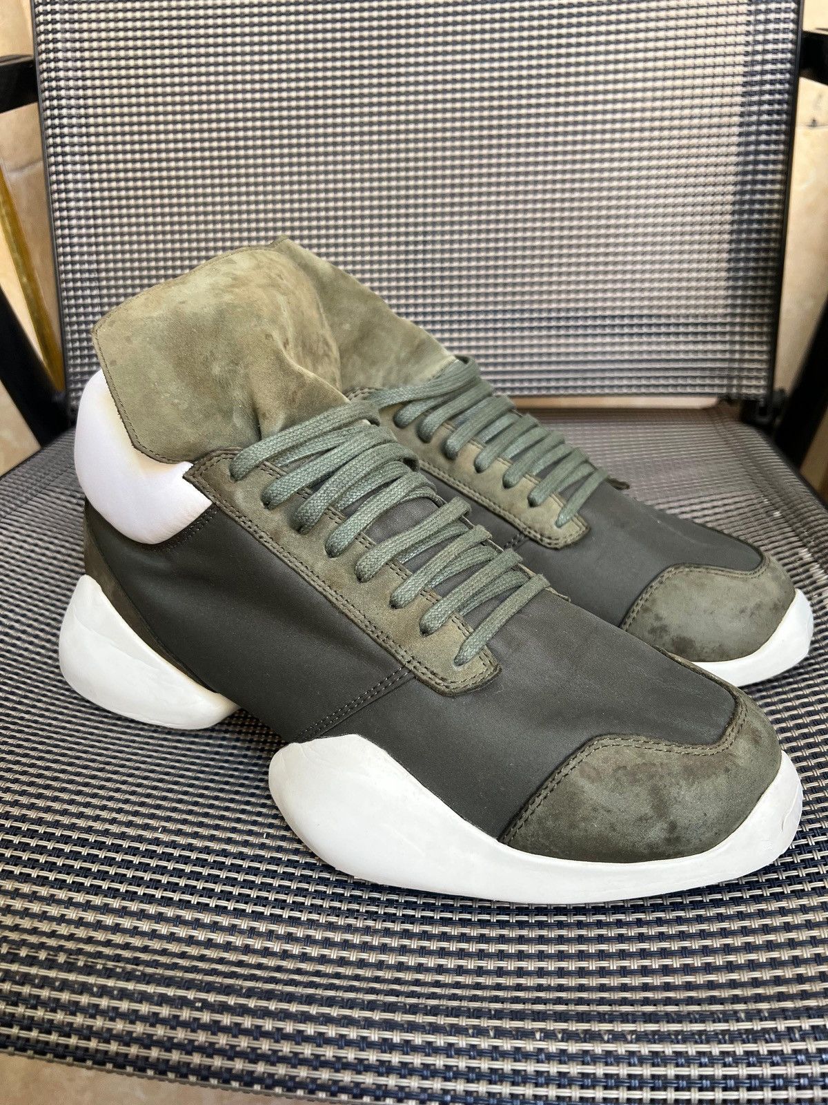 Adidas × Rick Owens Adidas x Rick Owens Tech Runner Size US 8.5 / EU 41-42 - 11 Thumbnail