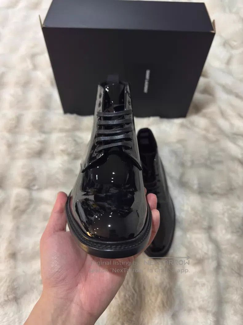 Saint Laurent Paris Saint Laurent Paris Men's Lace-up Boots Size US 9 / EU 42 - 8 Thumbnail