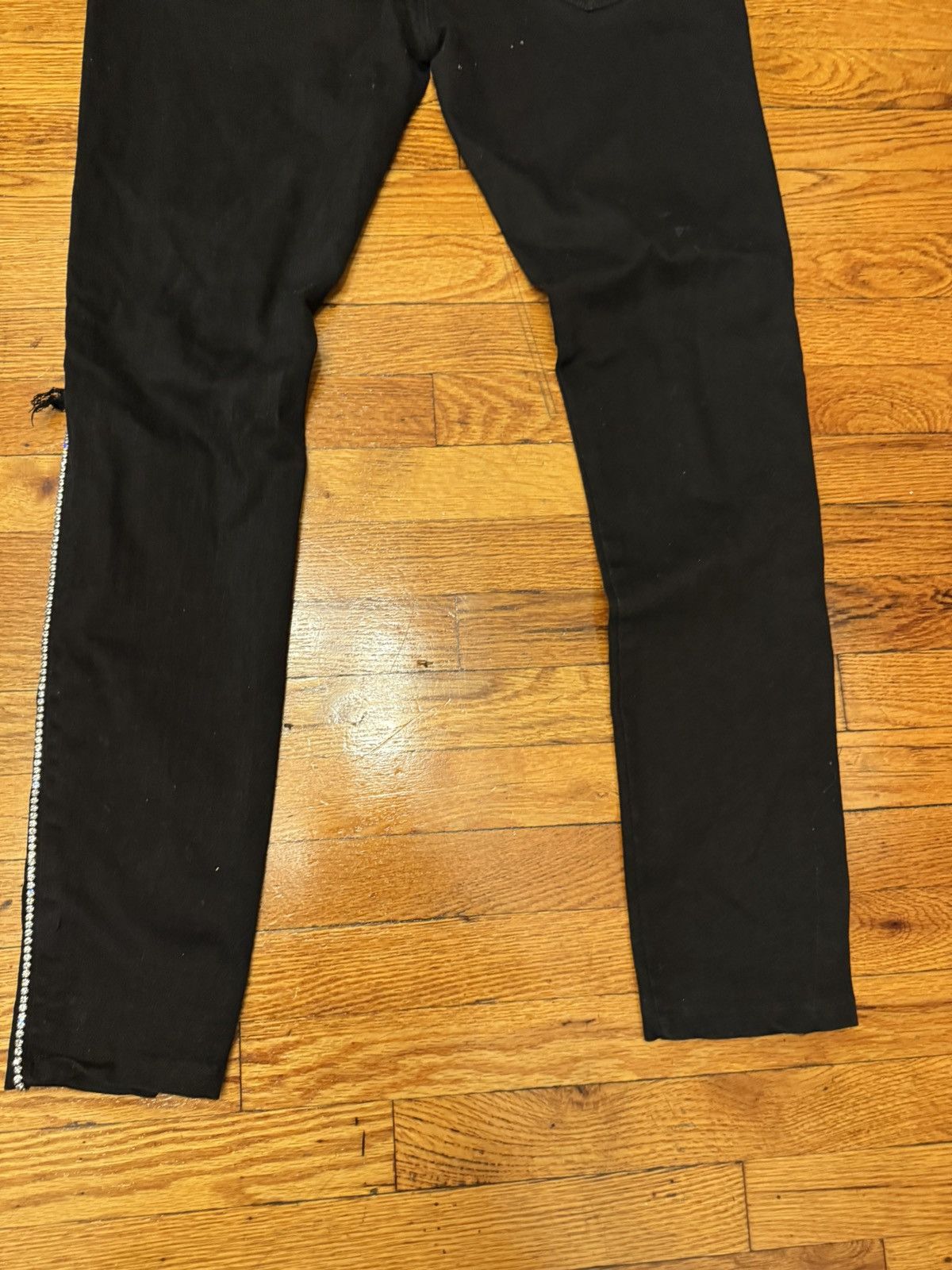 Amiri Amiri Mx1 Crystal Track Jeans VVS Size 38 Size US 38 / EU 54 - 8 Thumbnail