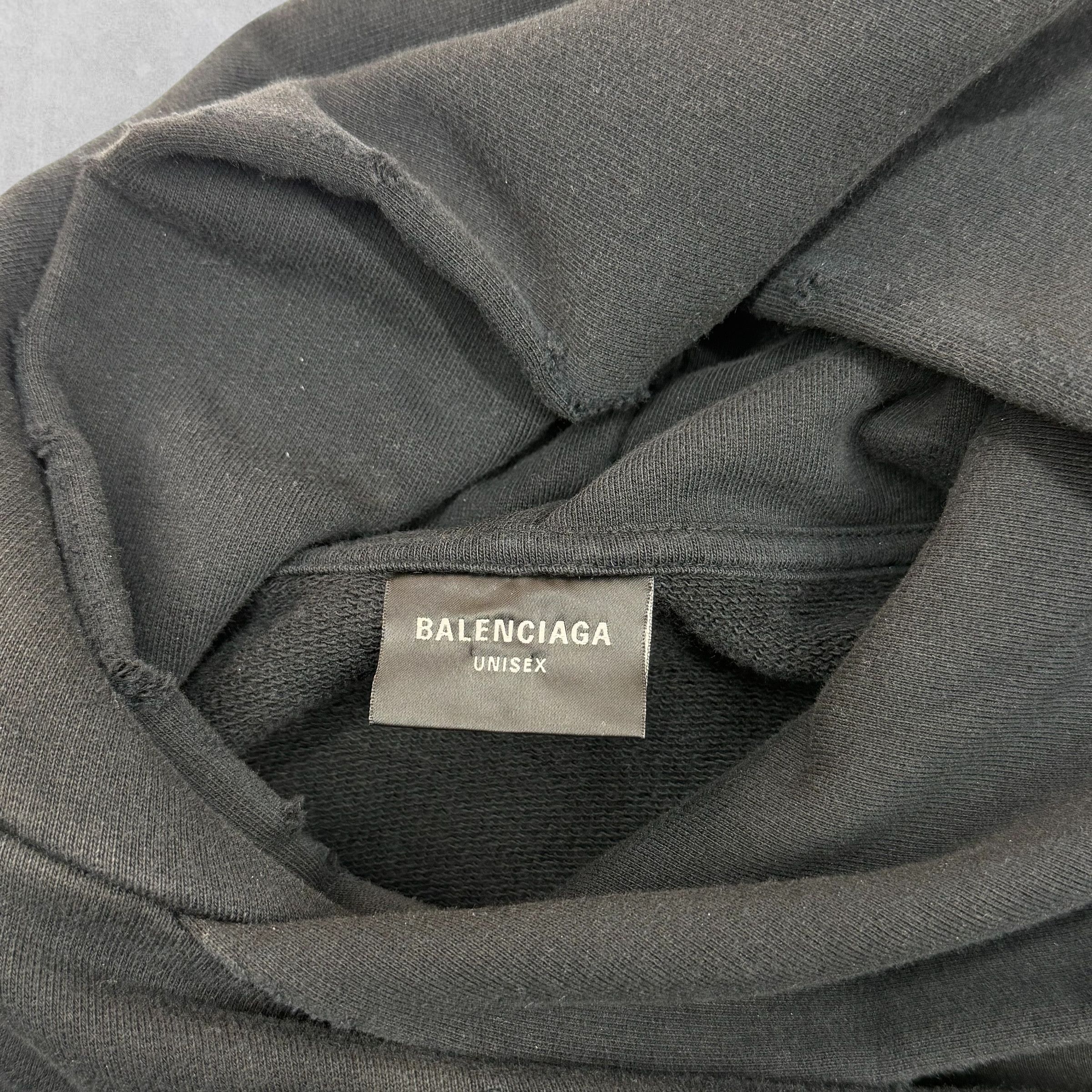 Balenciaga Balenciaga Skater Logo-Appliqué Hoodie 4 (XXL) Size US XXL / EU 58 / 5 - 7 Thumbnail