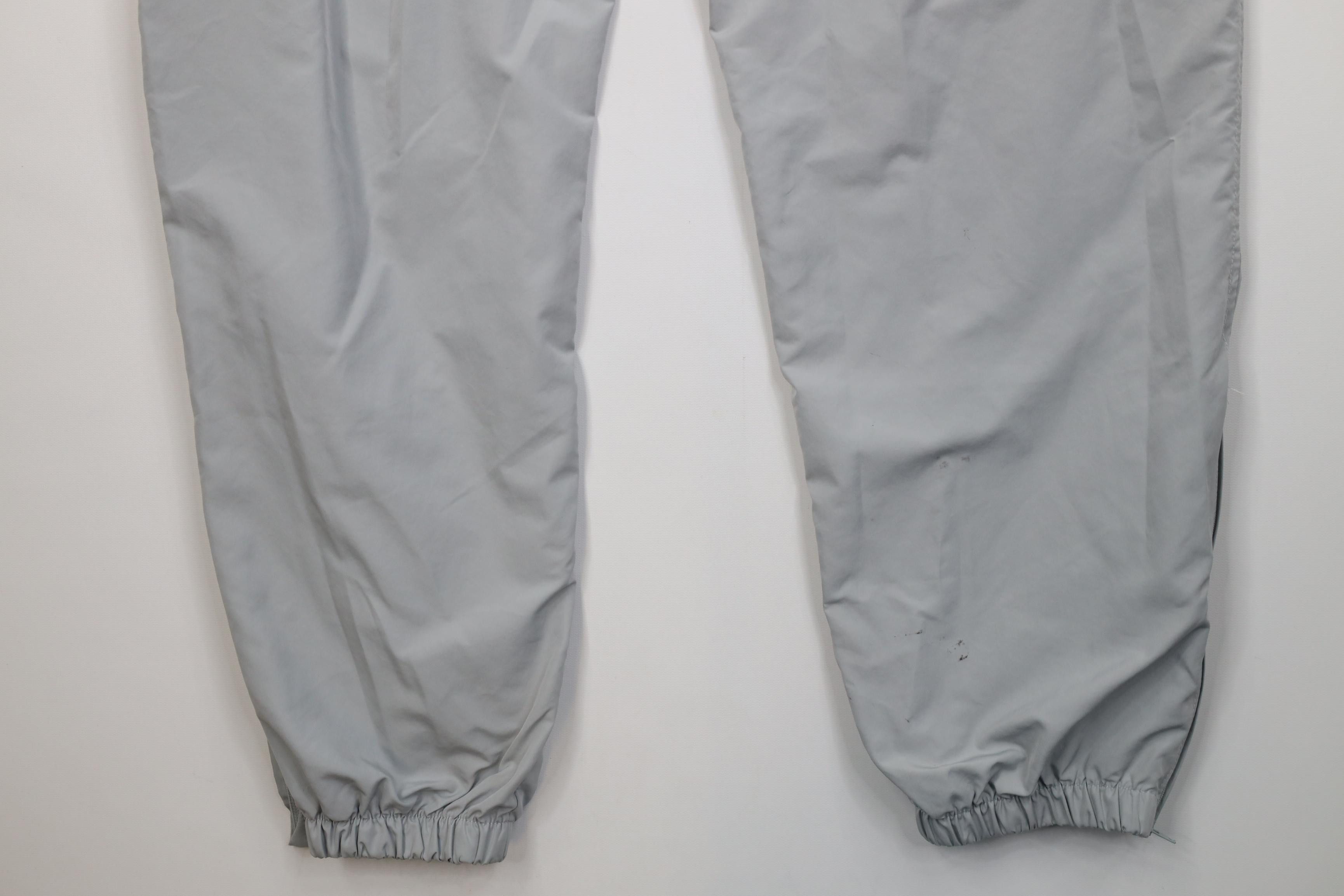 Reebok Vintage 90s Reebok Logo Lined Windbreaker Joggers Pants Gray Size US 36 / EU 52 - 15 Thumbnail