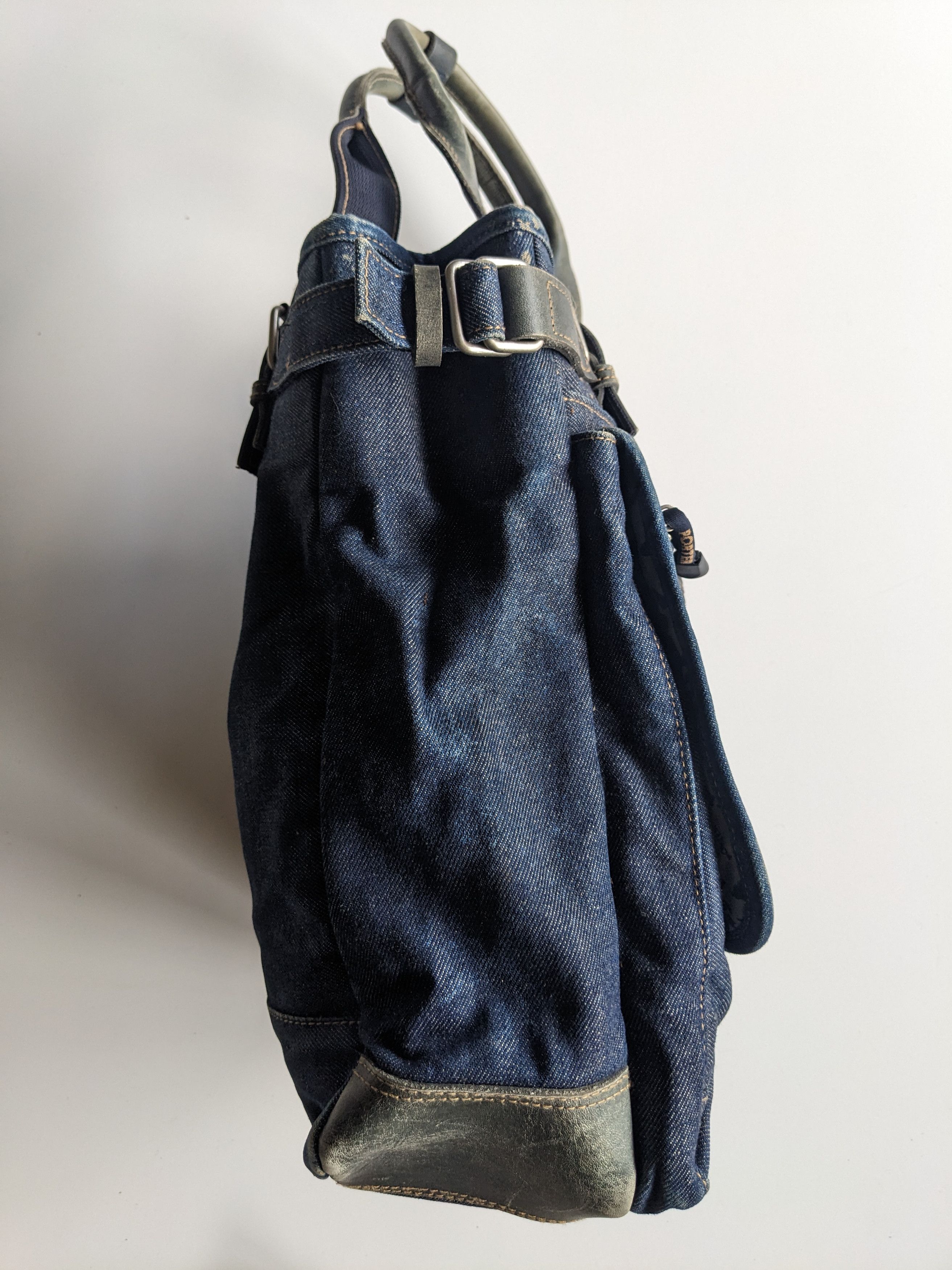 Porter Porter tote bag denim indigo jeans Size ONE SIZE - 5 Thumbnail
