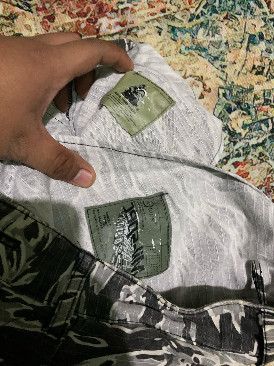 Wtaps WTAPS TIGER CAMO CARGO POCKET PANTS Size US 33 - 7 Thumbnail