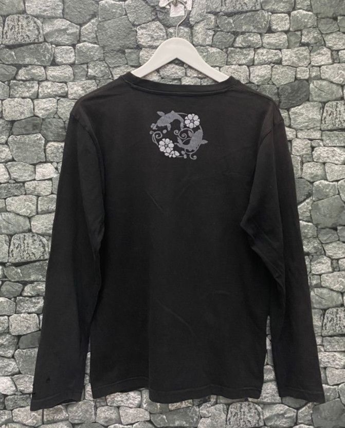 Japanese Brand Vintage Fish Koi Japanese Brand Long Sleeve Tshirt Size US M / EU 48-50 / 2 - 2 Thumbnail