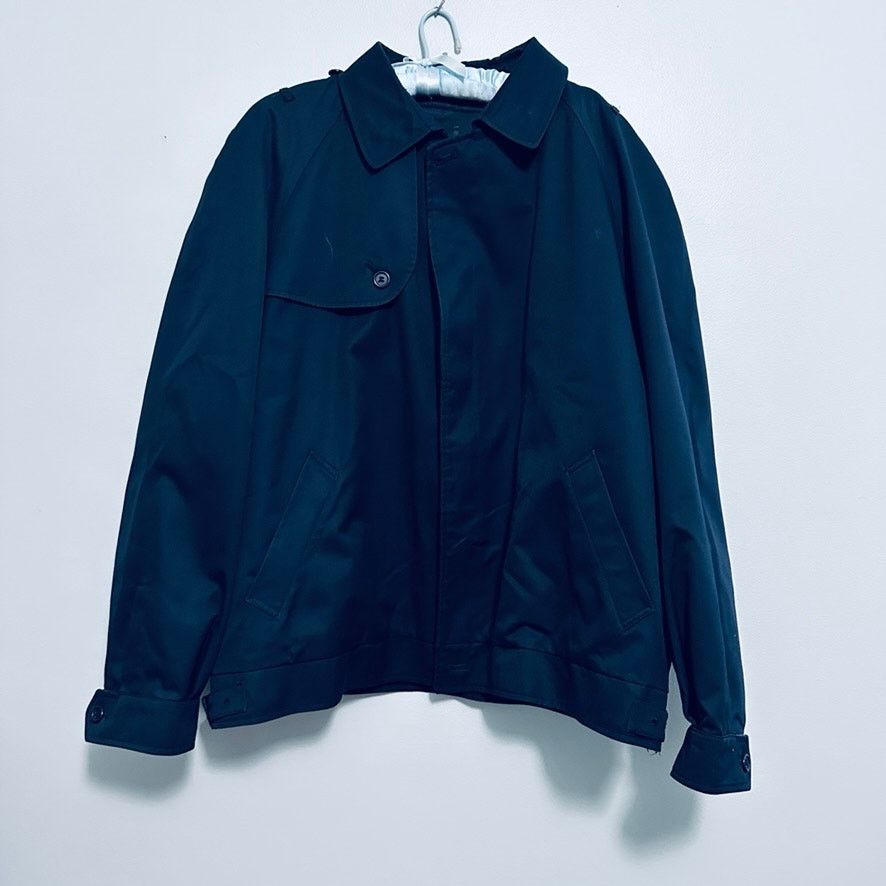 Burberry Burberry navy zipper lining jacket Size US XL / EU 56 / 4 - 2 Thumbnail