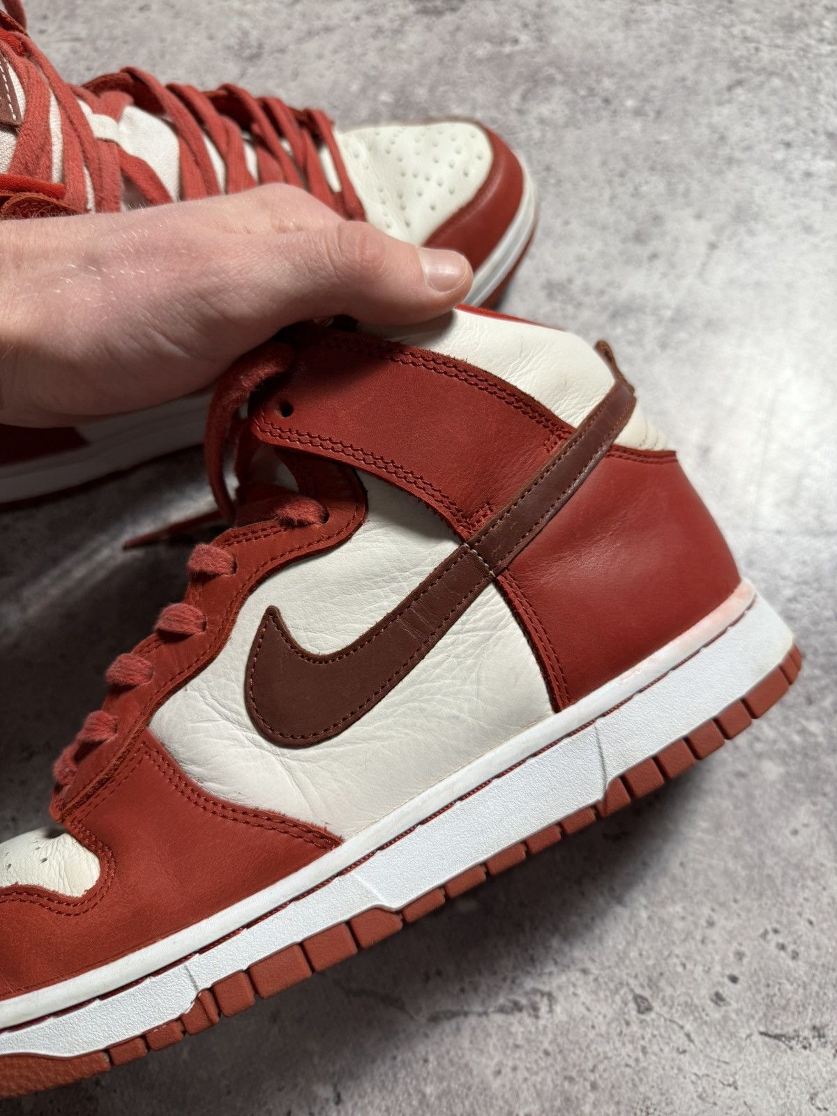 Nike Nike Dunk High LXX White Red Size US 8 / EU 41 - 10 Thumbnail