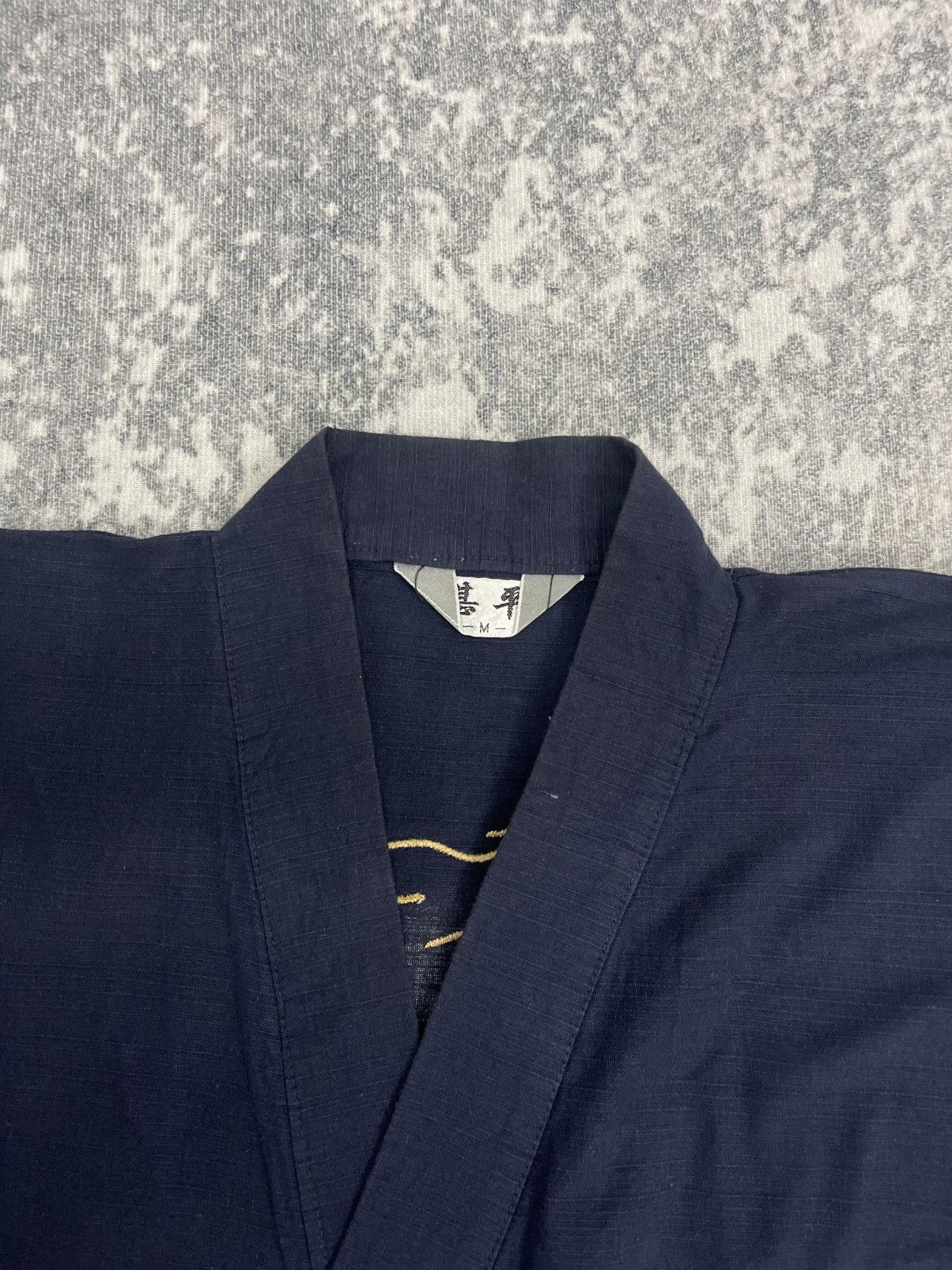 Japanese Brand Dragon Embroidered Vintage Kimono – Bold Back Logo Design Size US M / EU 48-50 / 2 - 9 Thumbnail